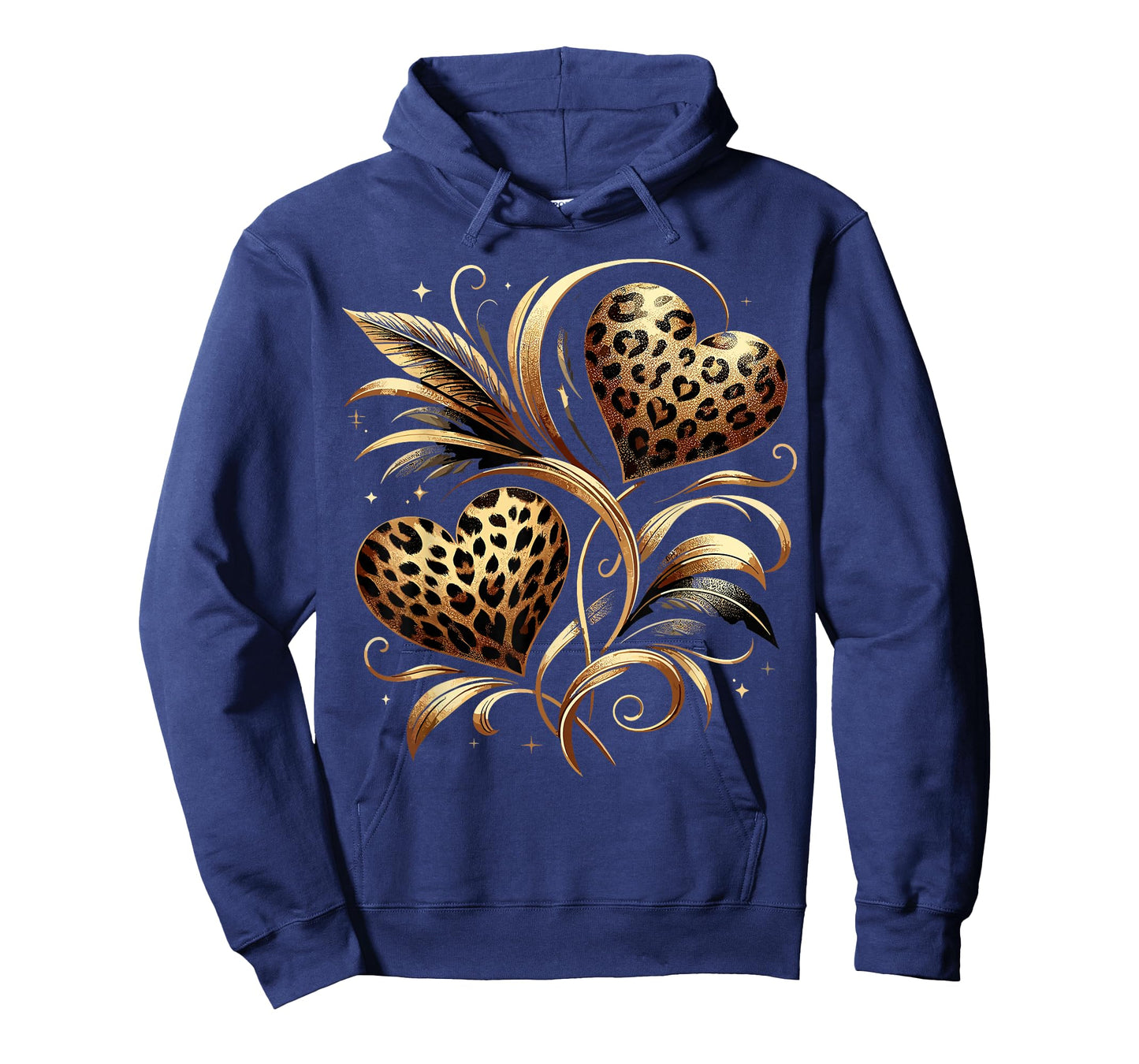 Cheetah Print Heart T-Shirt