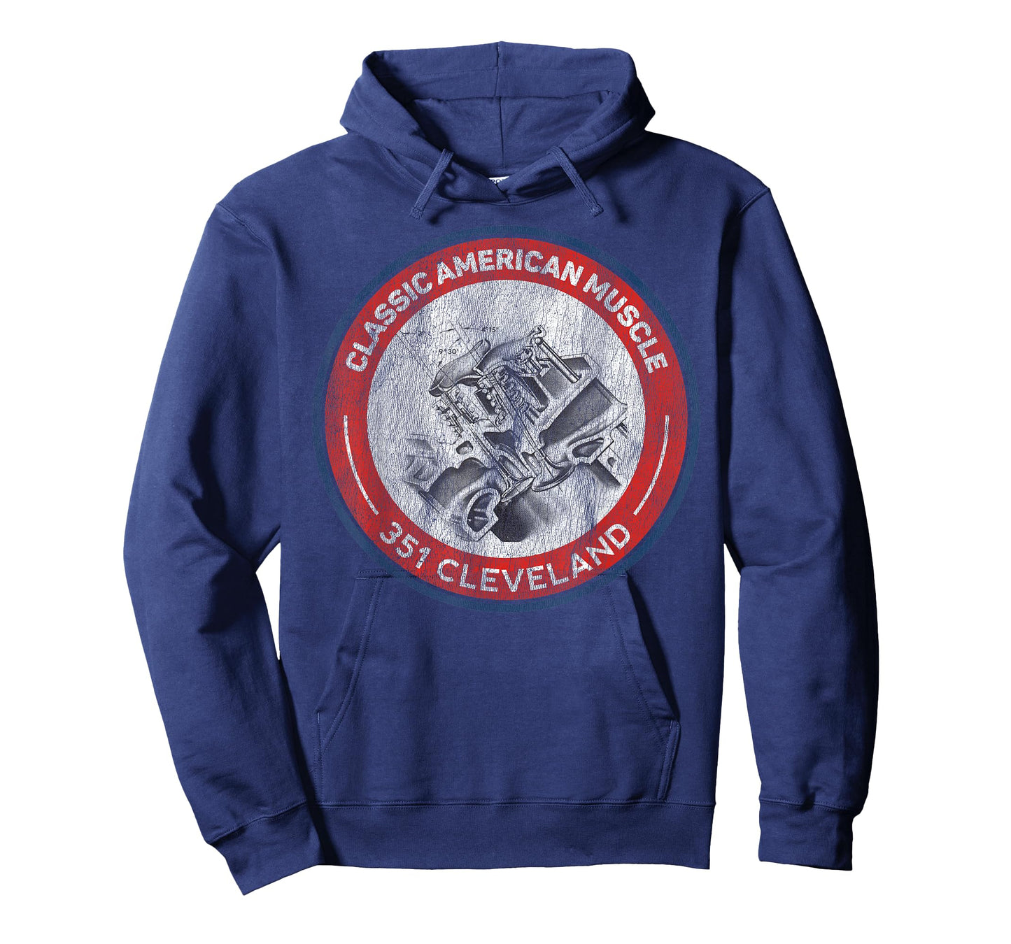 351 Cleveland Canted Valve Musclecar Retro Logo Tshirt T-Shirt