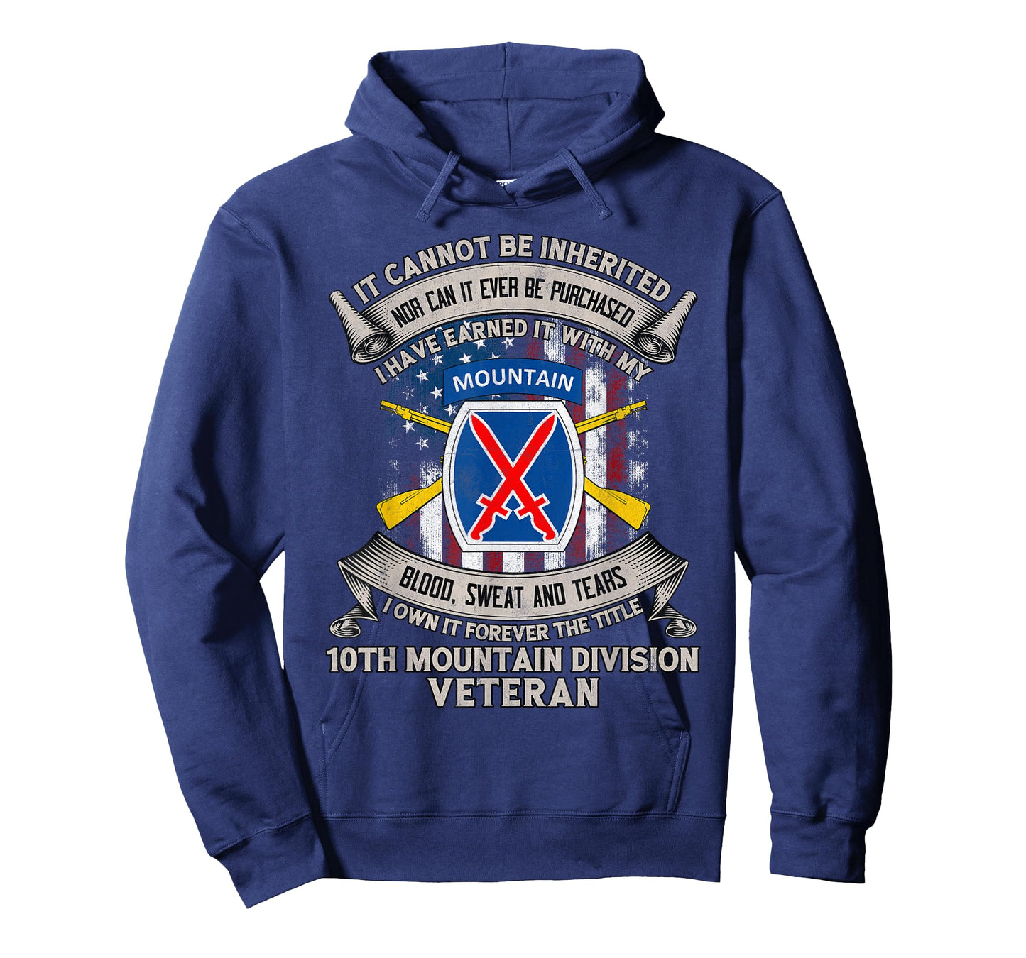 10th Mountain Division Veteran Fort Drum New York Gift Tee T-Shirt