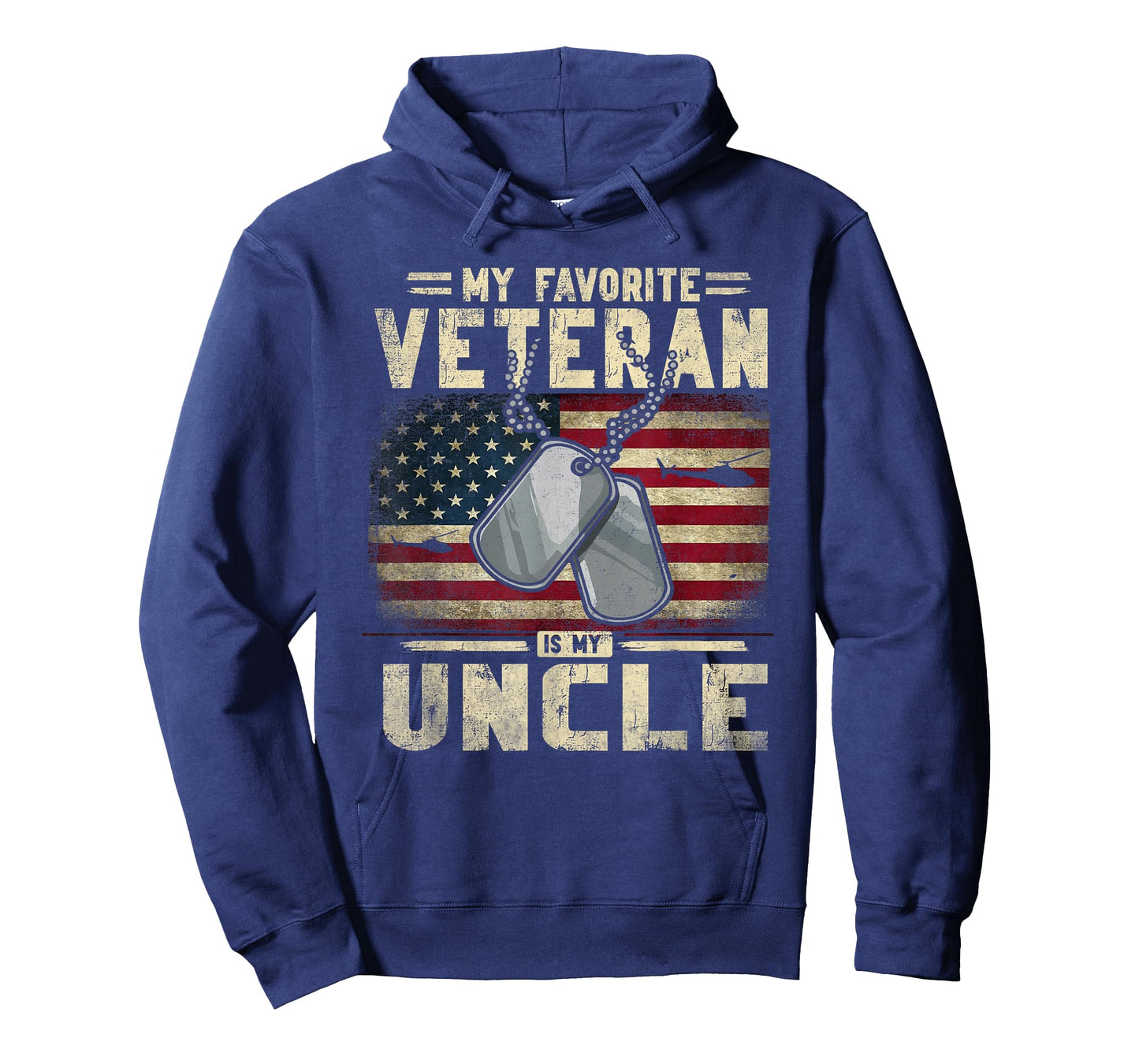 Veterans Day My Favorite Veteran Is My Uncle Patriotic T-Shirt