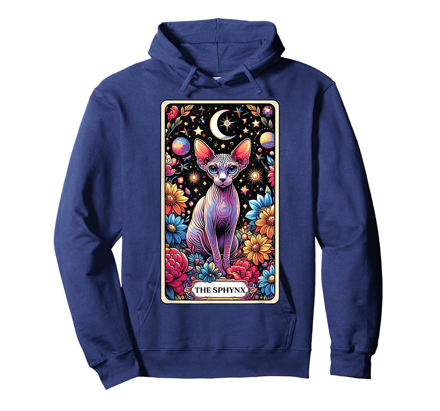 The Sphynx Cat Tarot Card T-Shirt