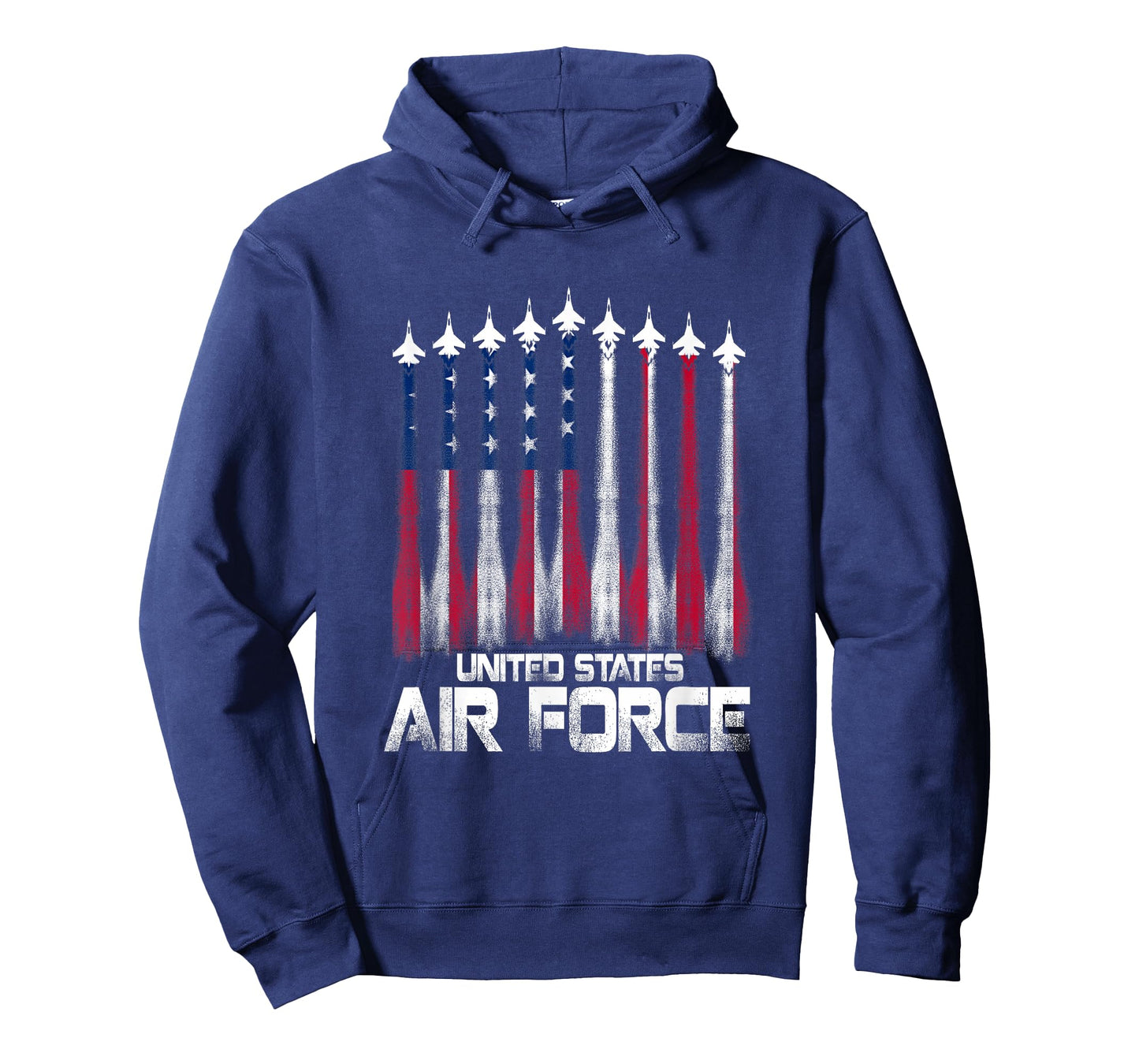 Air Force US Veterans American Flag 4th of July Patriotic T-Shirt