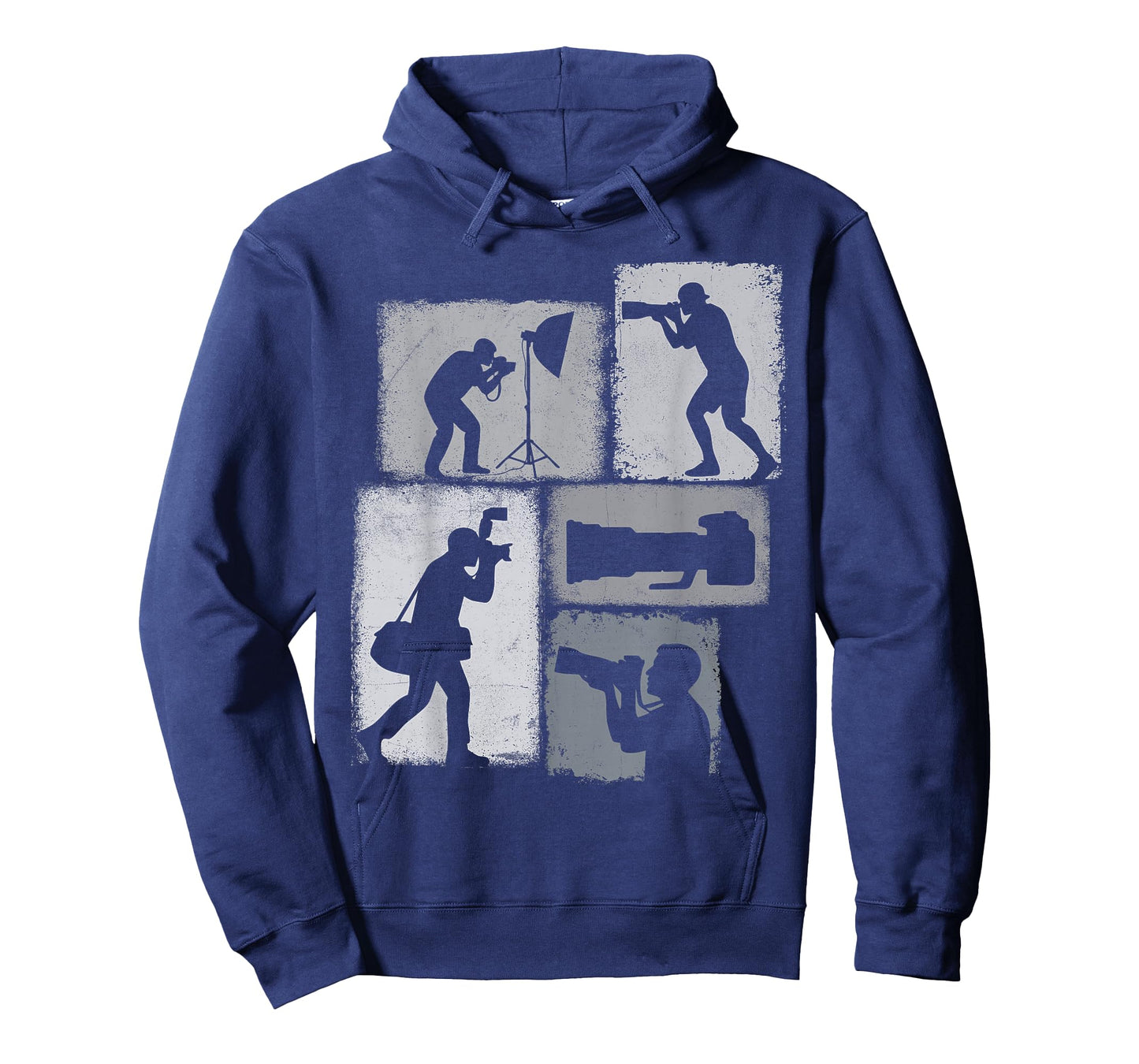 Photographer Vintage Collage Photography Men Photojournalist T-Shirt