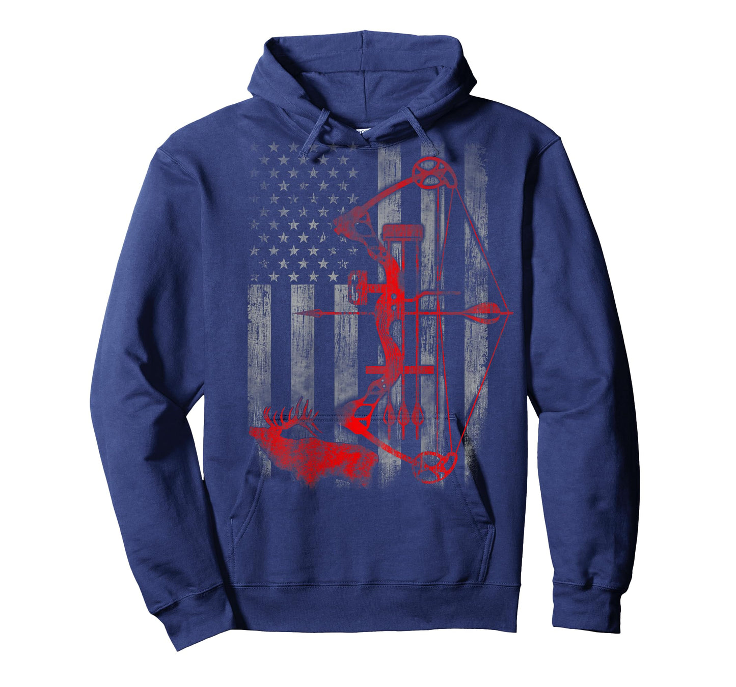 Bow Deer hunting flag Archery T-Shirt