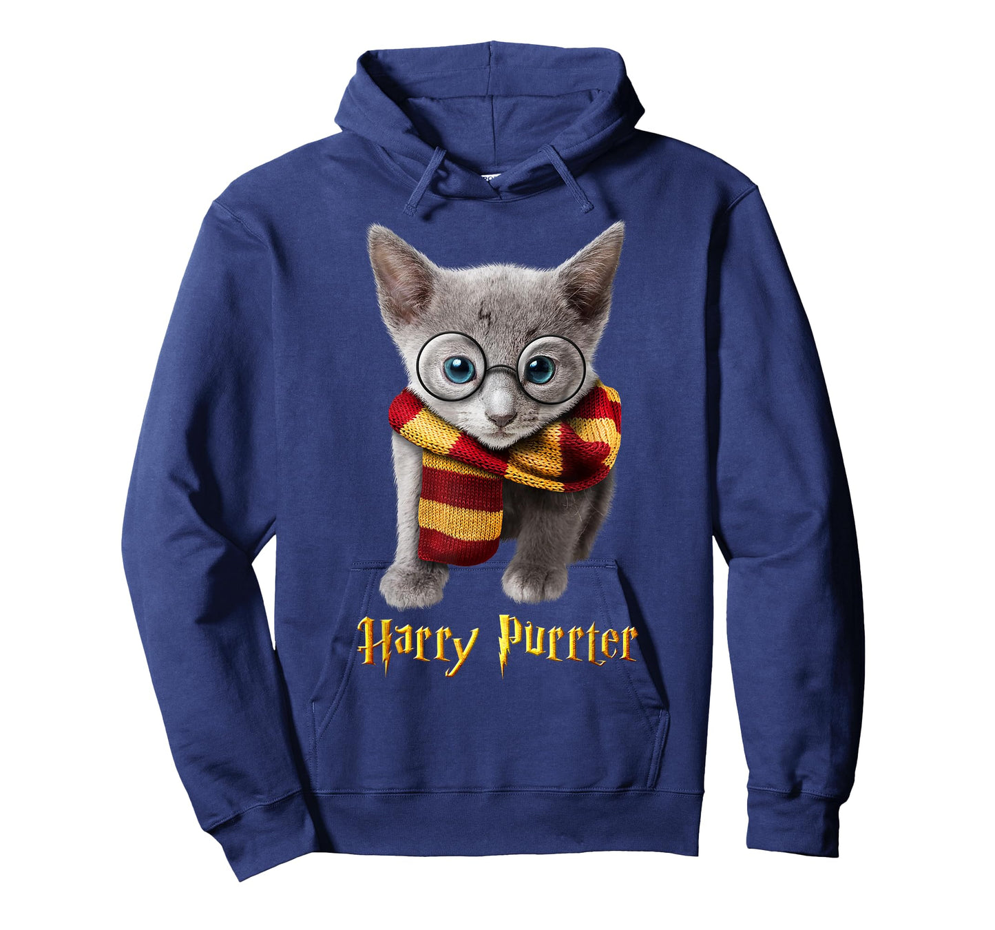 Harry Purrter - Cute & funny Cat tshirt for halloween kitten Men Women Kids T-Shirt