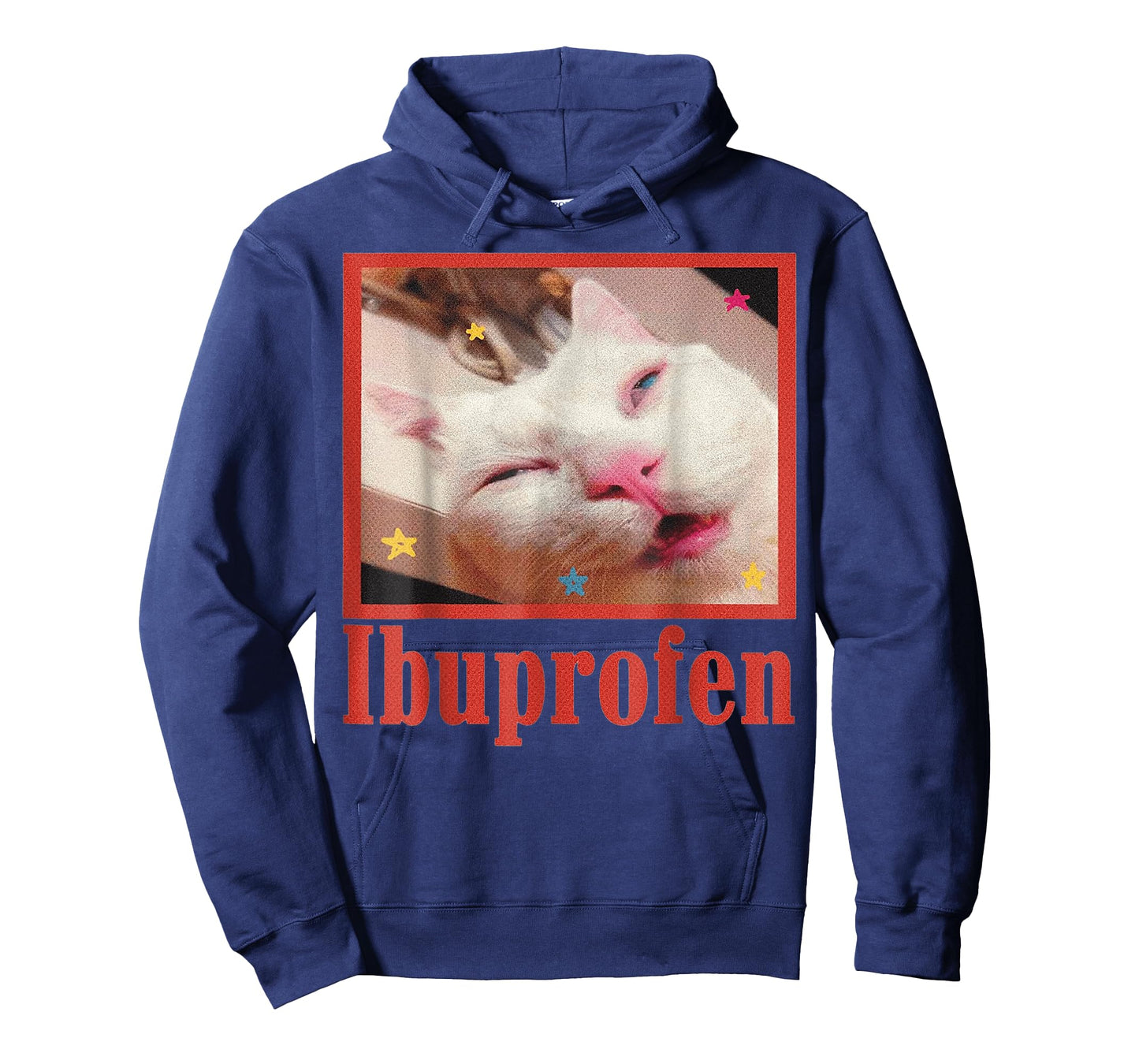 Funny Ibuprofen Cat Hilarious Cat Meme Women Men Kids T-Shirt