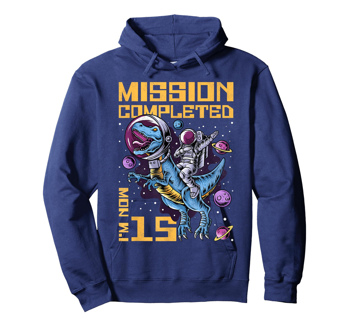 15th Birthday Mission Completed I'm Now 15 Years Old T-Shirt