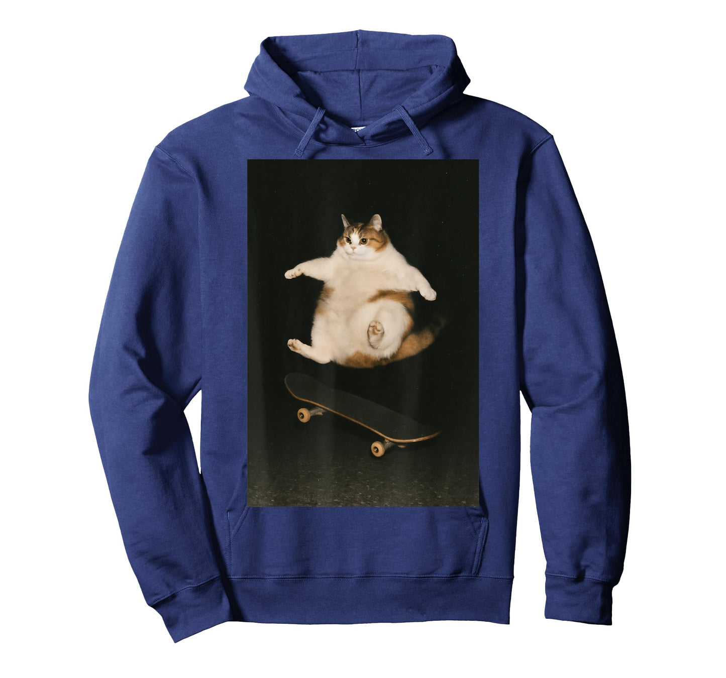Rad Cat Skater Pet Funny Meme T-Shirt for Men Women Kids