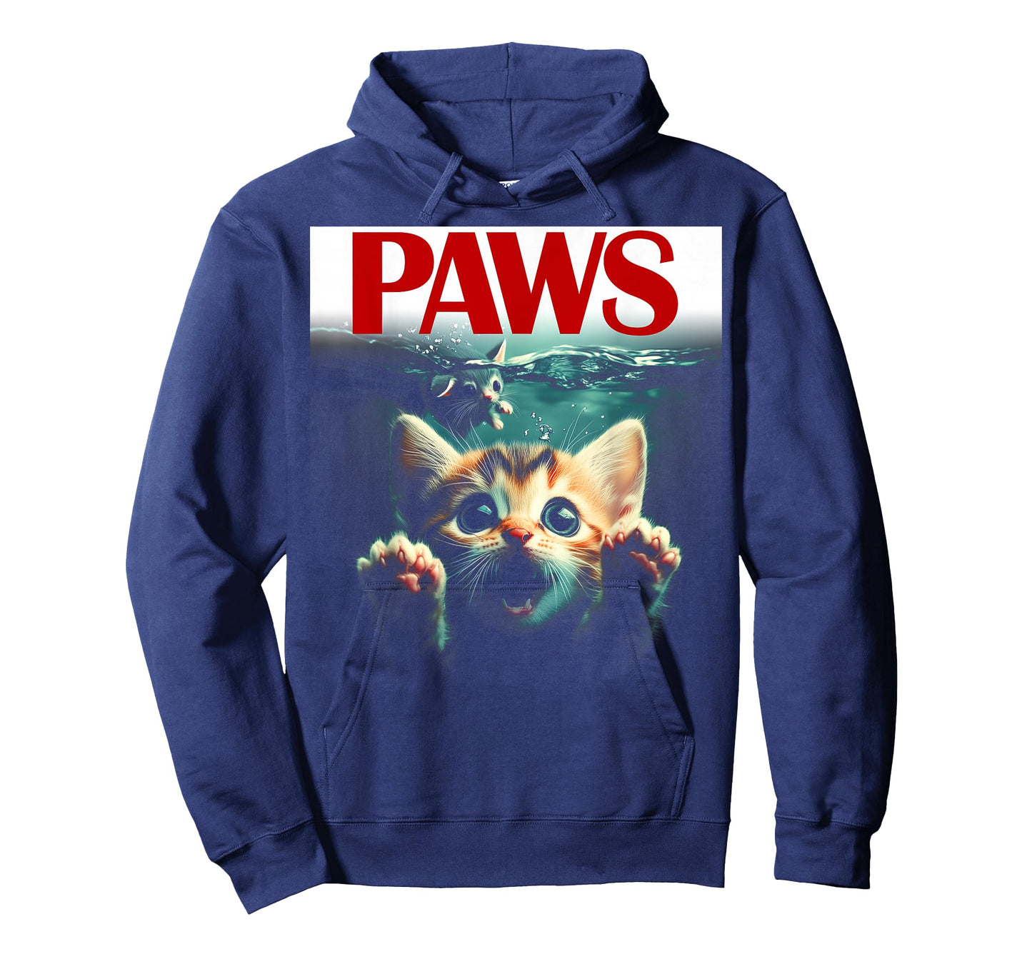 Paws cat and mouse funny and cute parody kitten lover T-Shirt