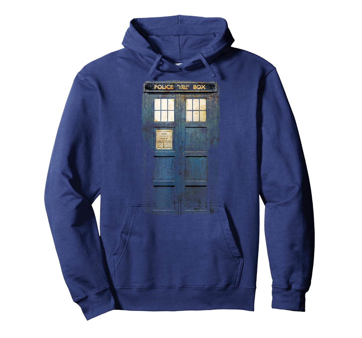Cosplay Tardis Distressed Time-Traveller Sci-Fan T-Shirt