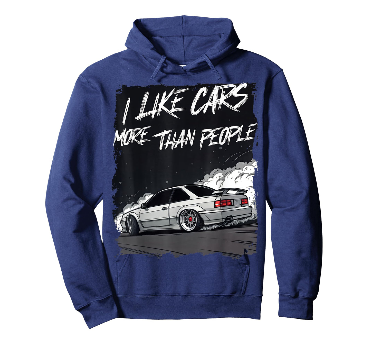 I Like Cars More Than People Funny Car Enthusiast Cars Lover T-Shirt