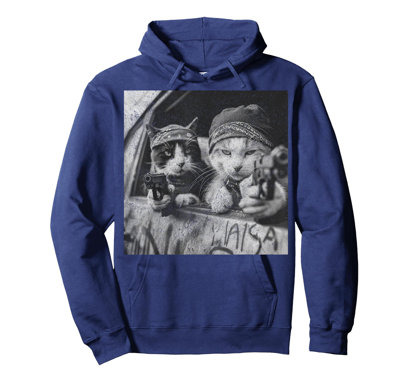 Gangster Cats Street Funny T-Shirt