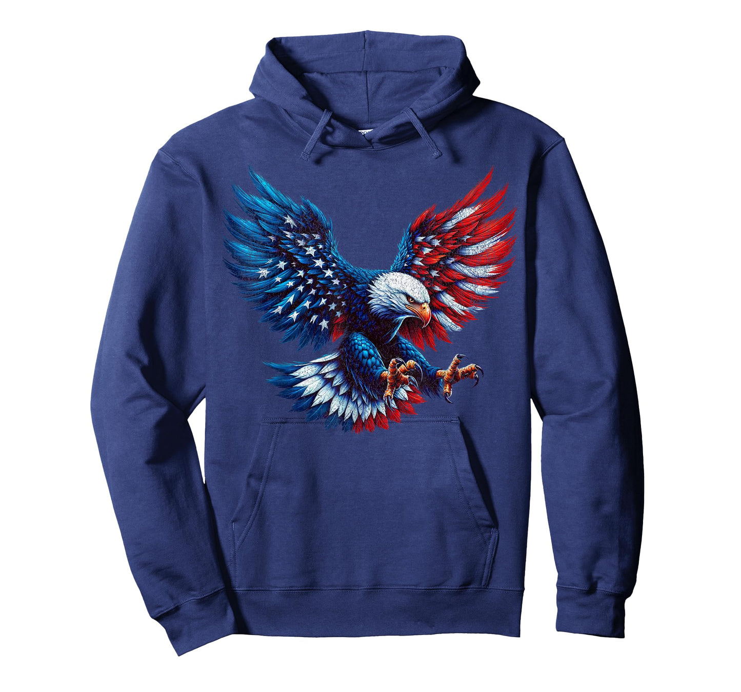 American Flag Bald Eagle Patriotic Eagle 4th of July USA T-Shirt