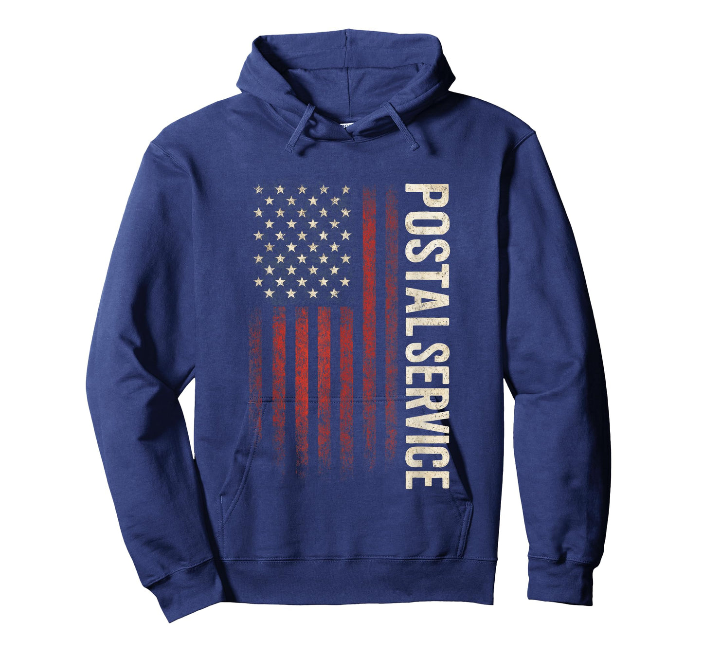 Postal Service - Proud Postal Worker USA Flag T-Shirt