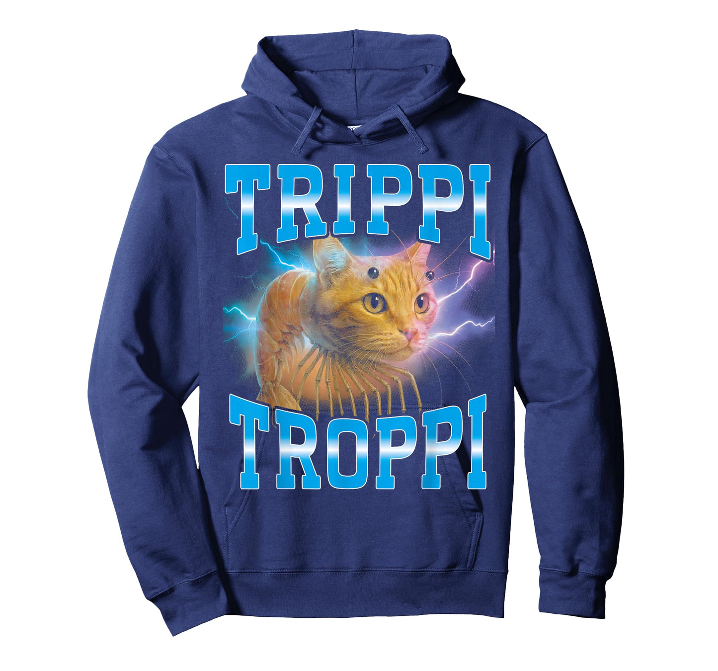 Surreal Italian Brainrot Meme Trippi Troppi Cat Funny T-Shirt