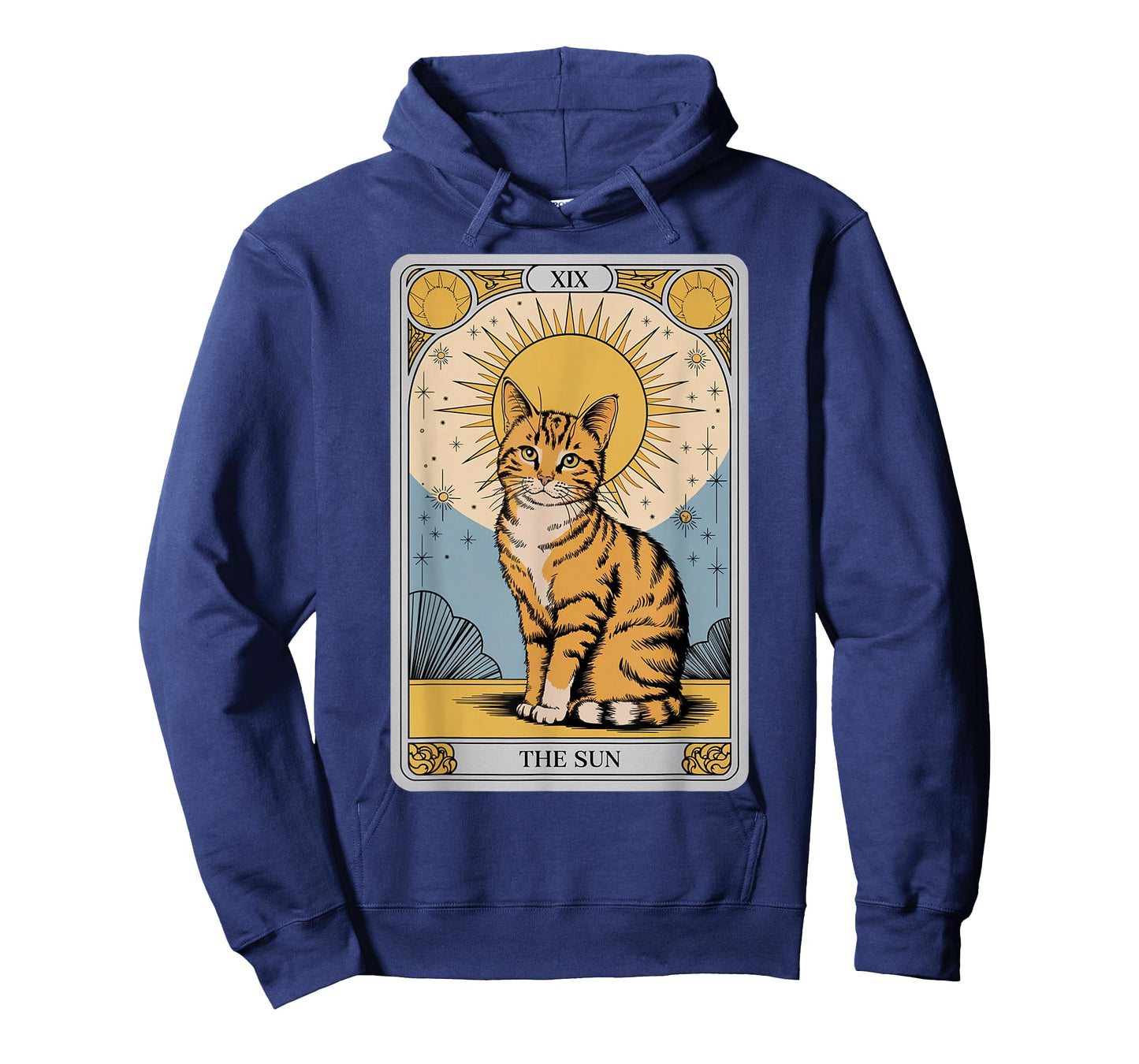 The Sun Tarot Cat – Mystical Orange Tabby with Positive Ener T-Shirt