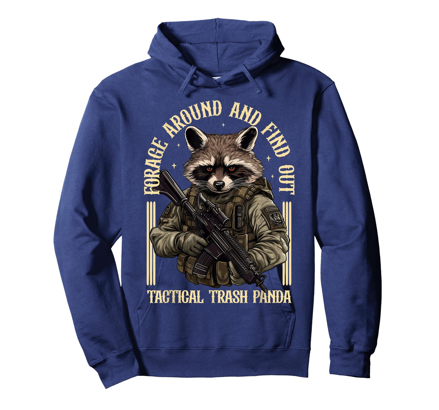Trash Panda Funny Raccoon Tees Unisex-Youth Tactical Trash Panda Sleeveless Black T-Shirt
