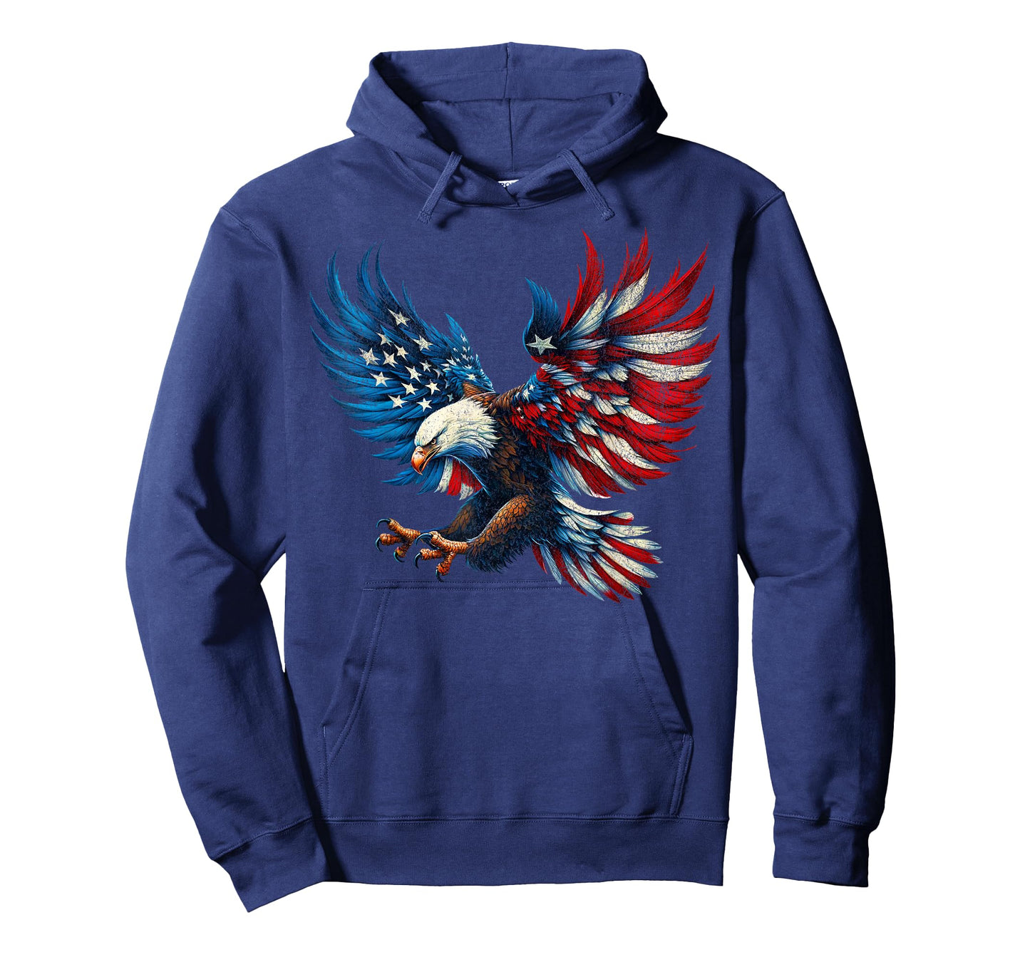 American Flag Bald Eagle Patriotic Eagle 4th of July USA T-Shirt