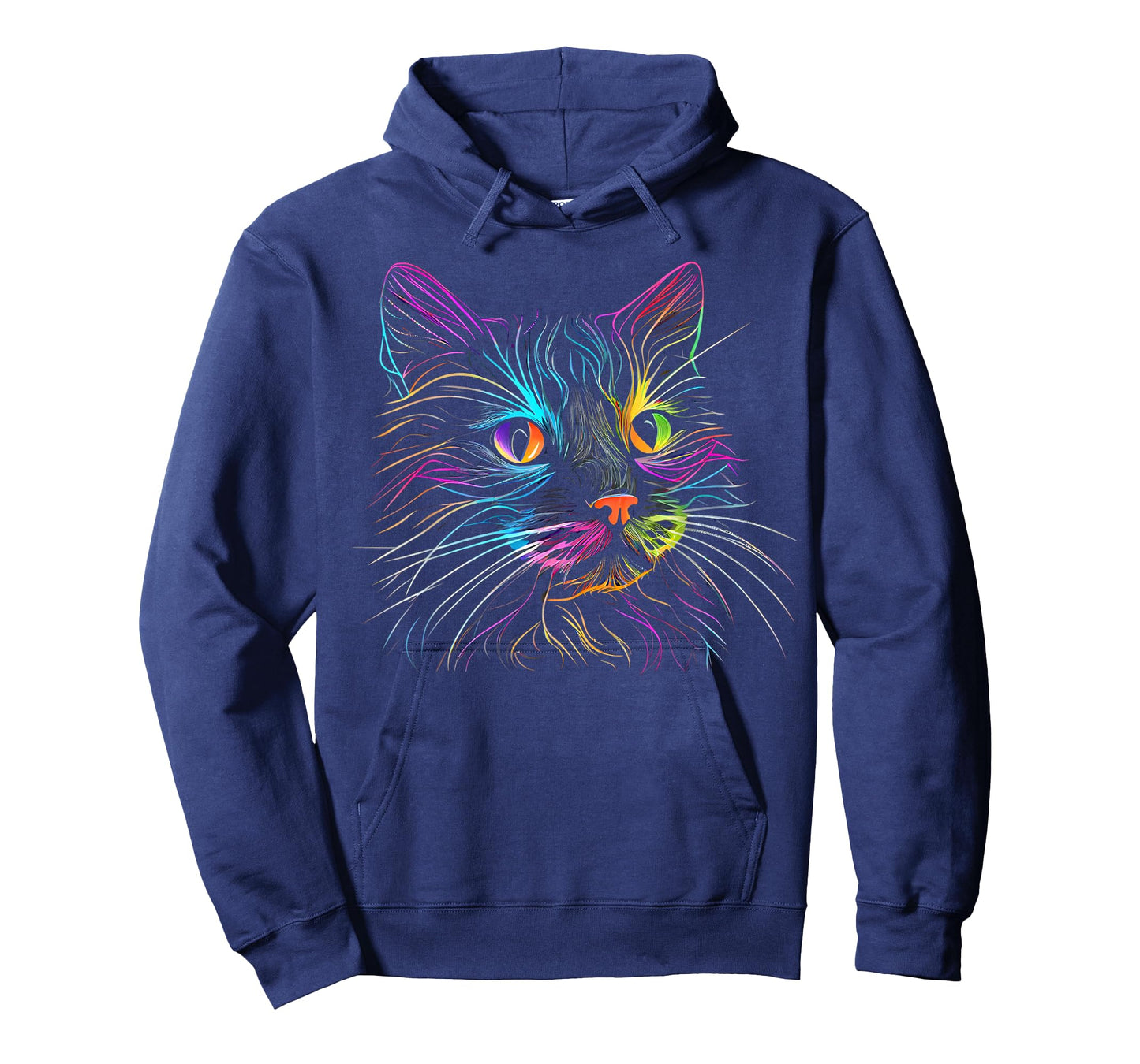 Cats Colorful Cat Cat's Head Catlovers T-Shirt