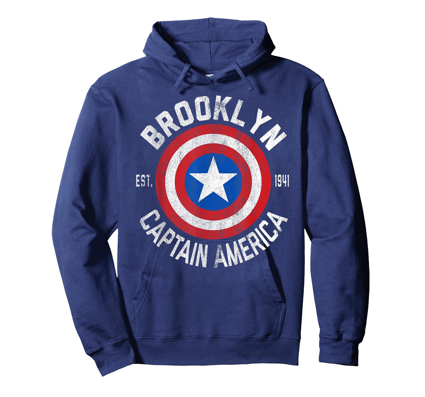 Marvel Comics Retro Classic Captain America Brooklyn Shield T-Shirt