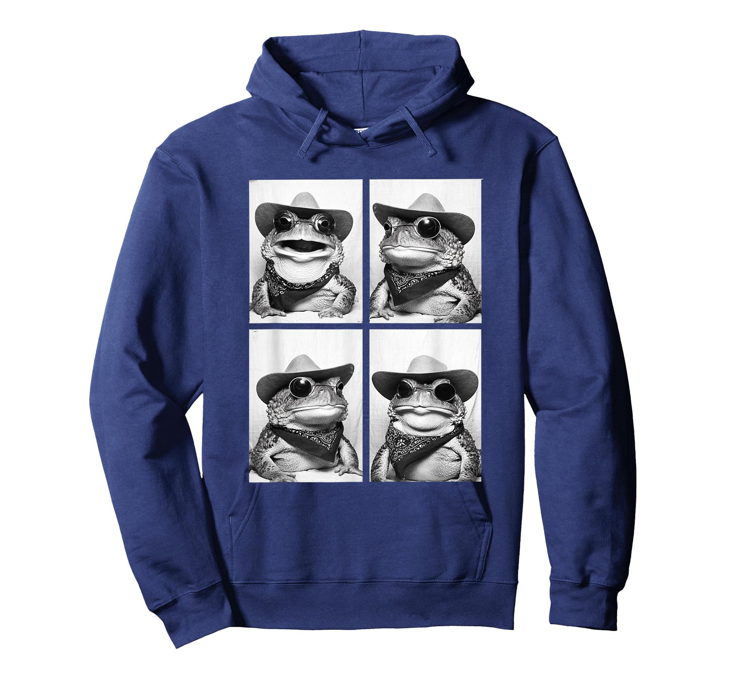 Cowboy Toad with Sunglasses Animal Design Photo Booth Western T-Shirt