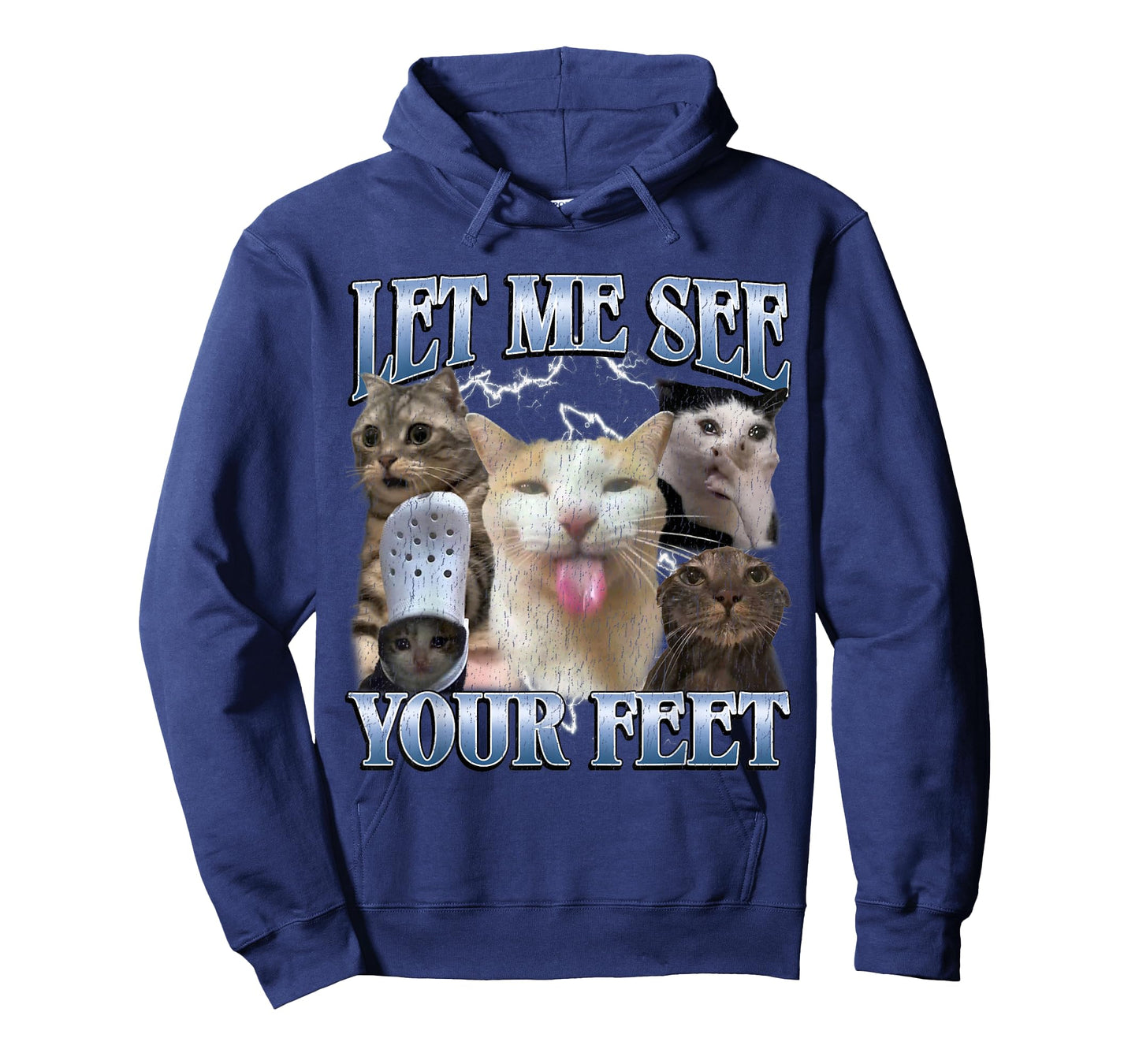 Let Me See Your Feet Funny Offensive Cat Meme Bootleg T-Shirt
