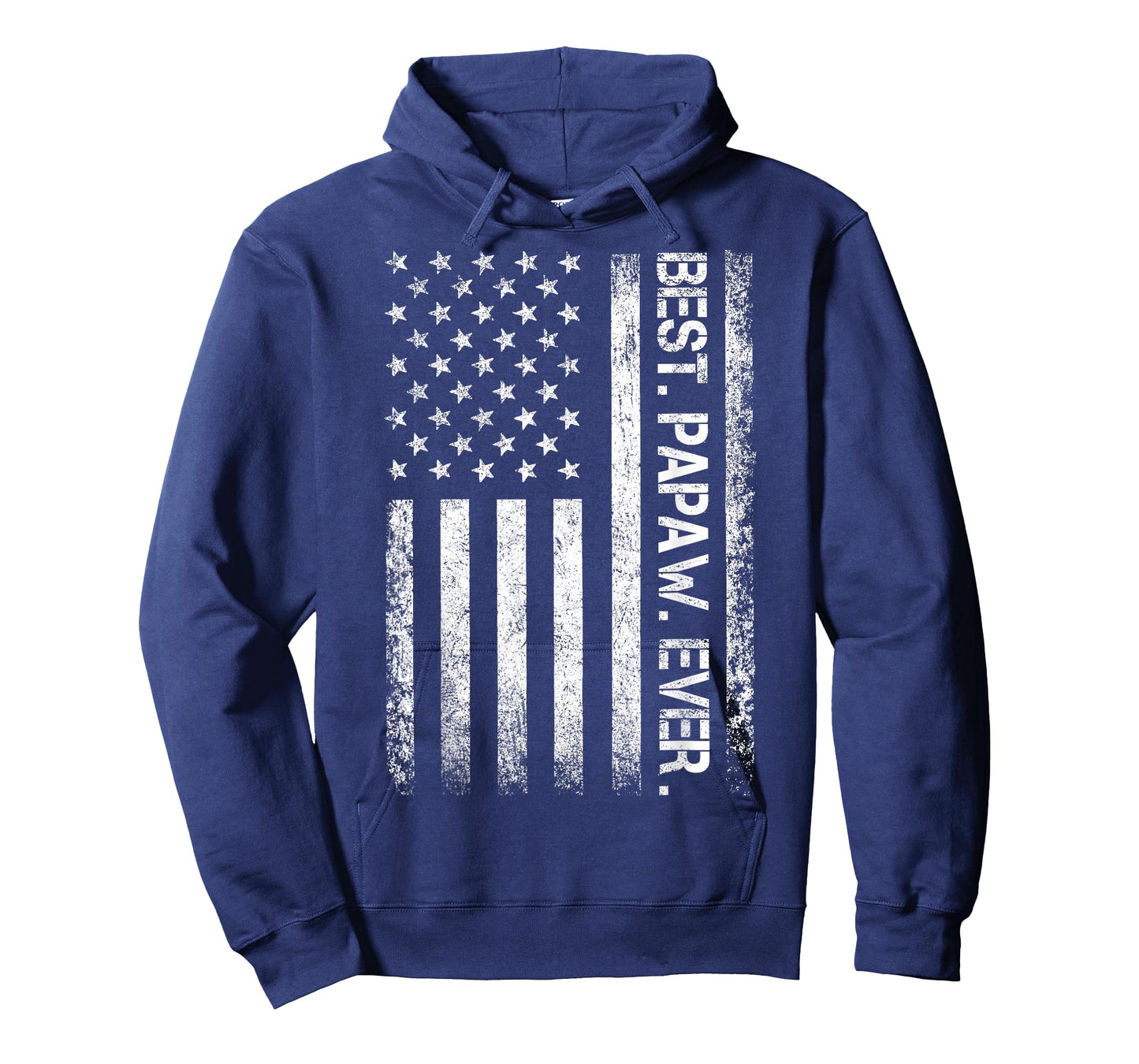 Best Papaw Ever Vintage American Flag T Shirt T-Shirt