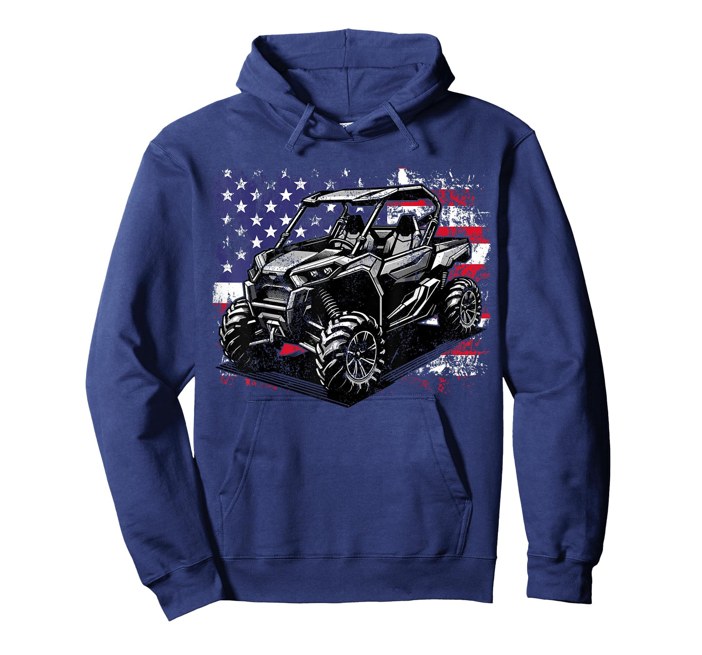 American Flag UTV Side by Side 4th of July SXS Off Road T-Shirt