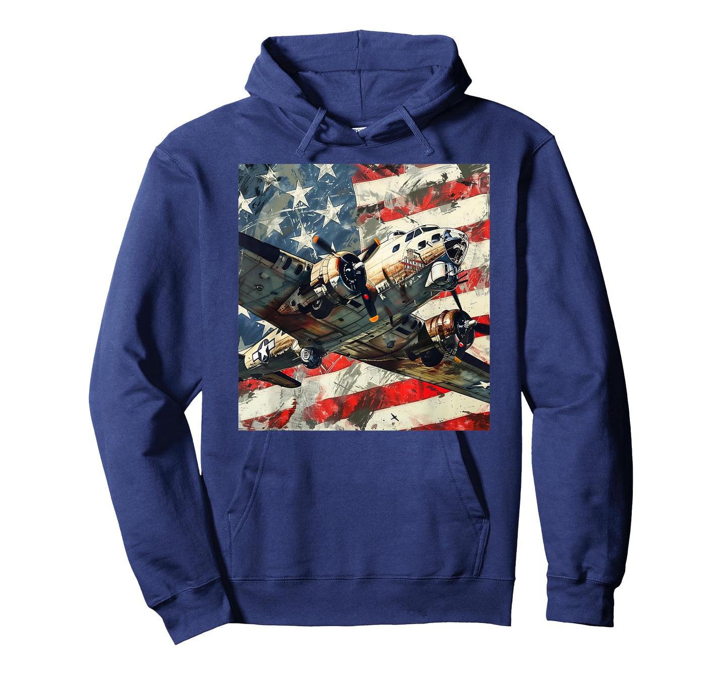 B-17 Flying Fortress WWII bomber aircraft Military Warbird T-Shirt