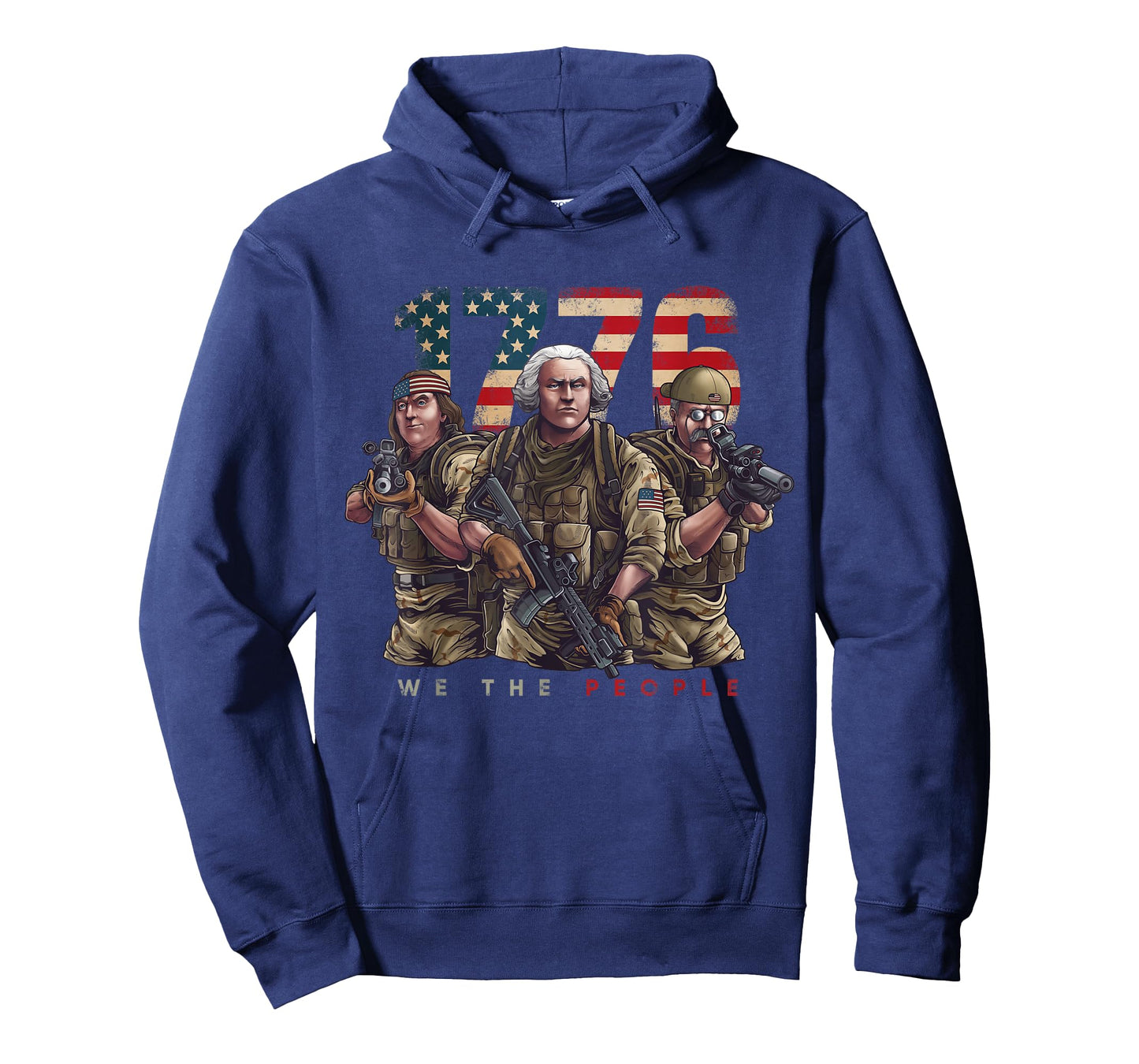 George Washington Ben Franklin Special Operators July 4th T-Shirt