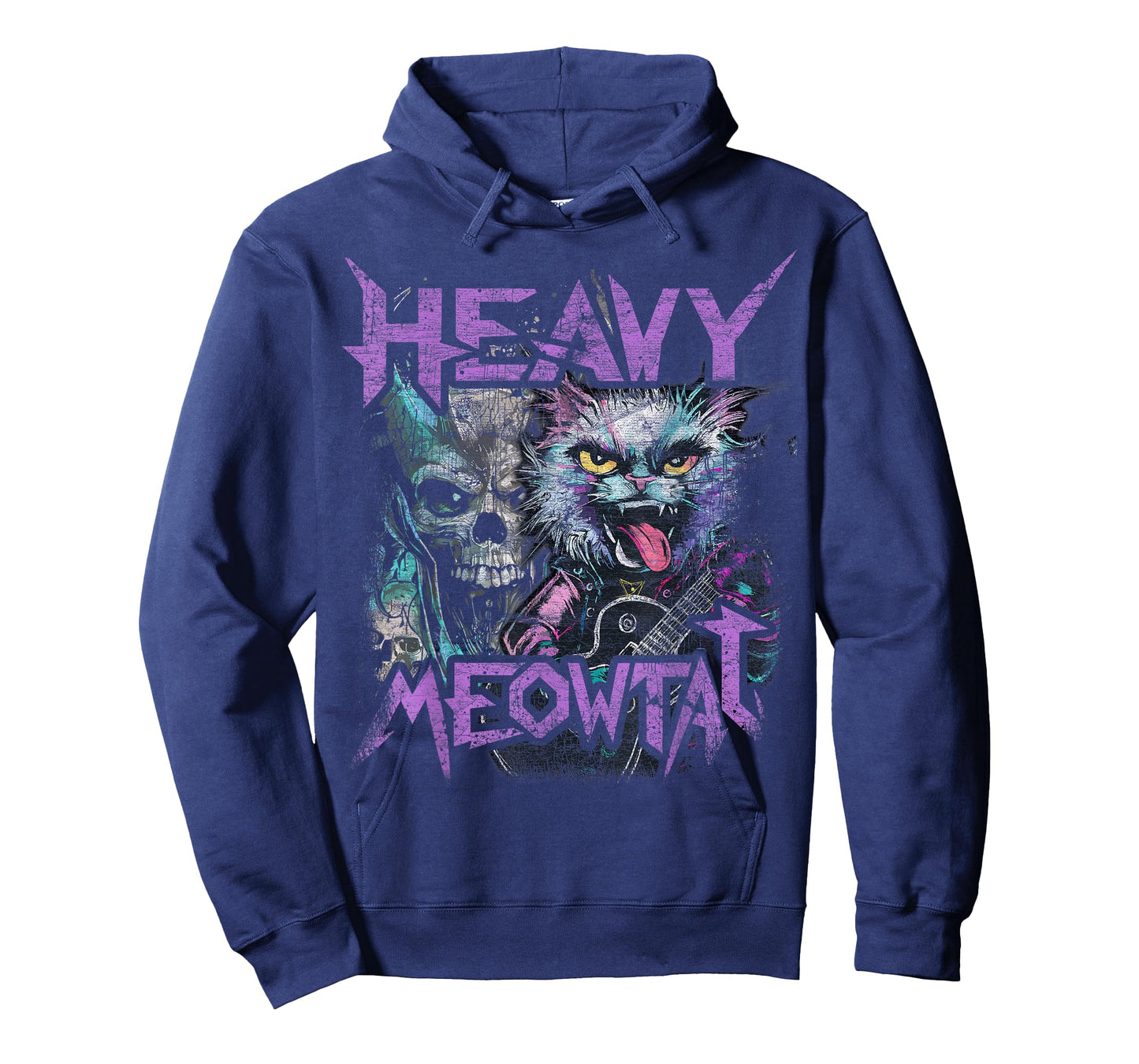 Heavy Meowtal Oldschool T-Shirt