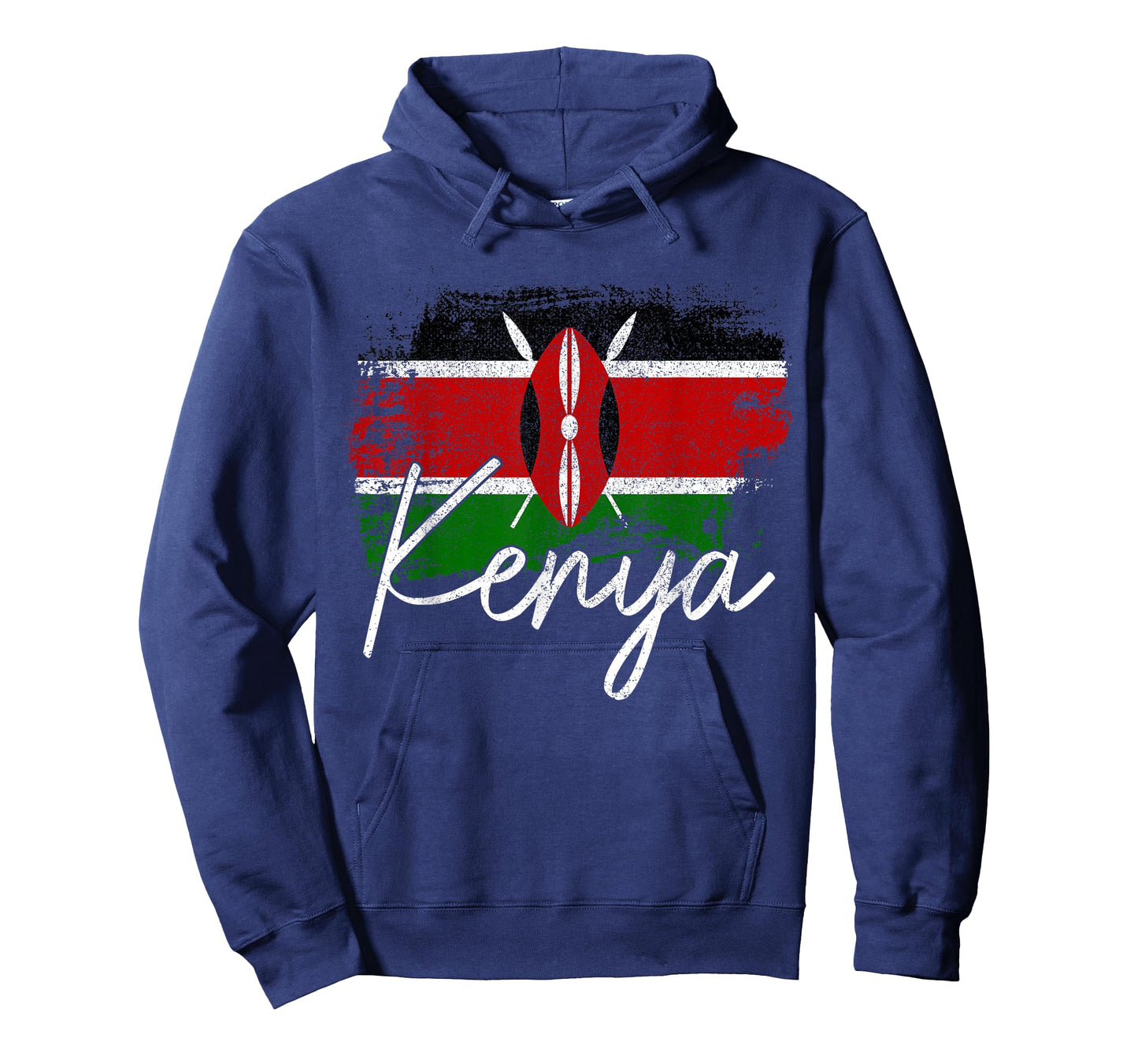 Kenya Vintage Flag Kenya Pride Roots Africa T-Shirt