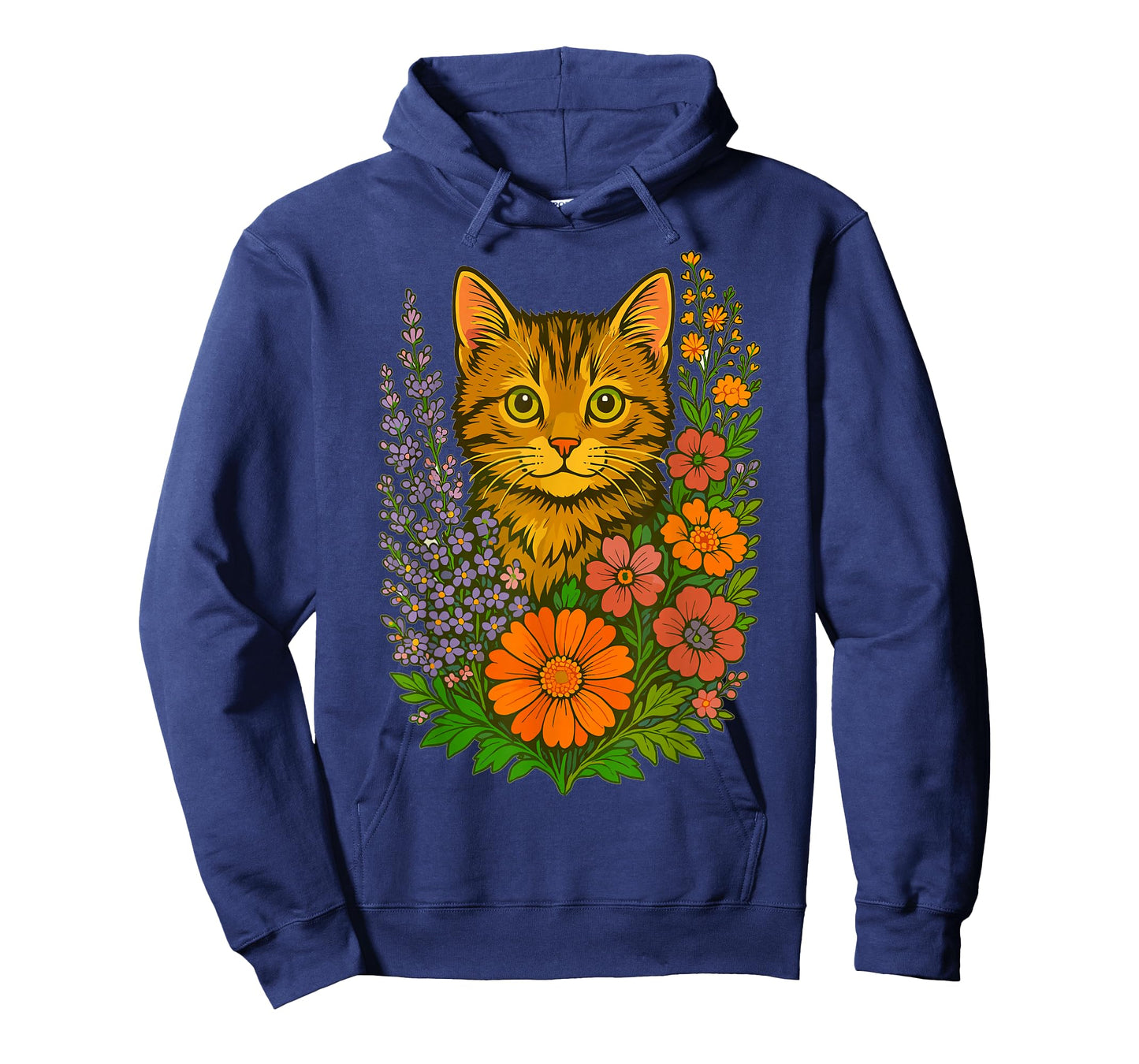 Floral Cat T-Shirt