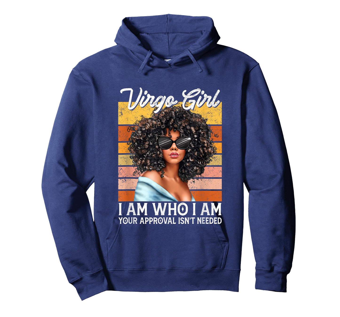 Virgo Girl I Am Who I Am Birthday Afro Black Womens T-Shirt