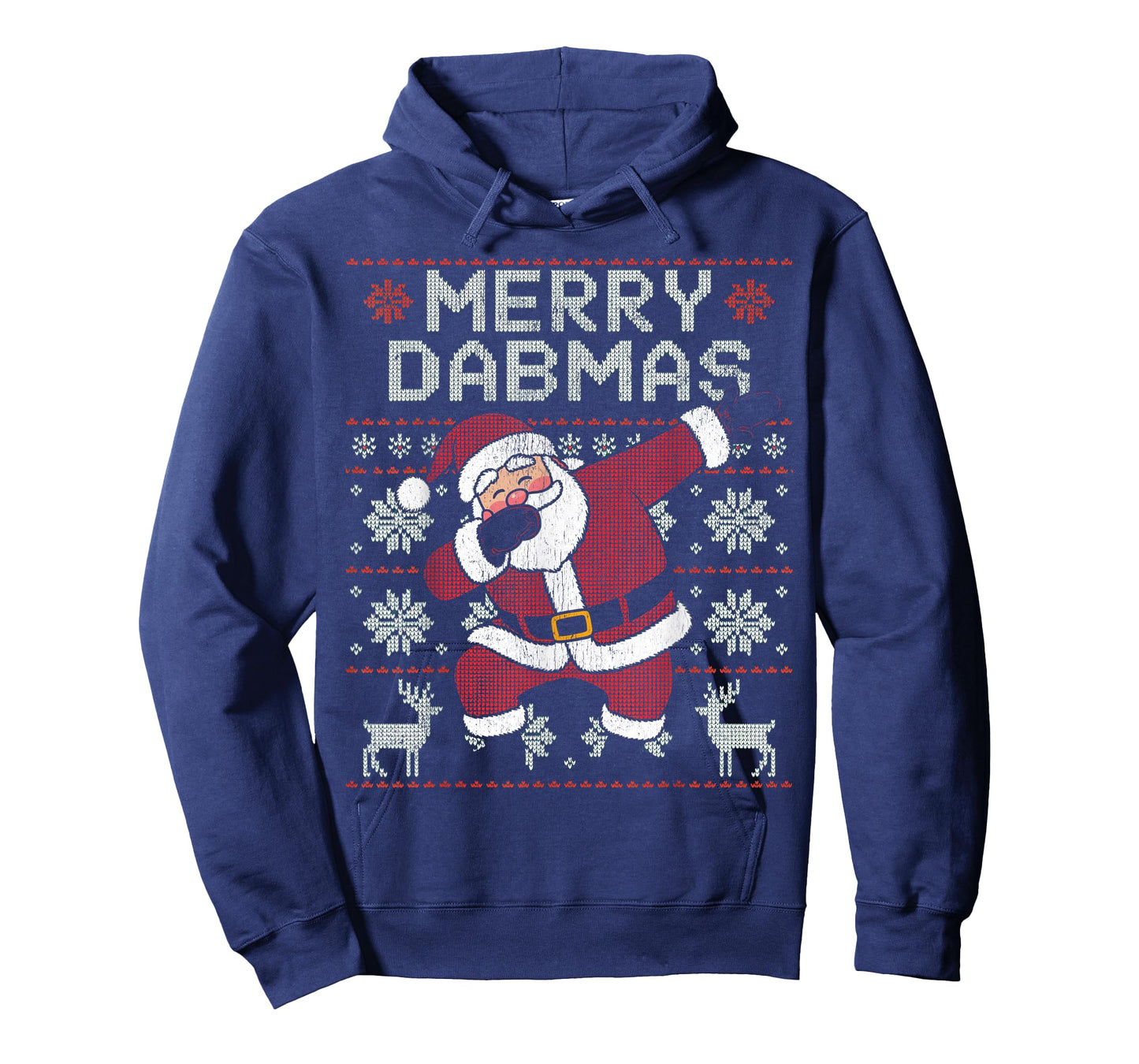 Merry Dabmas Xmas Funny Santa Dabbing Ugly Christmas Sweater T-Shirt