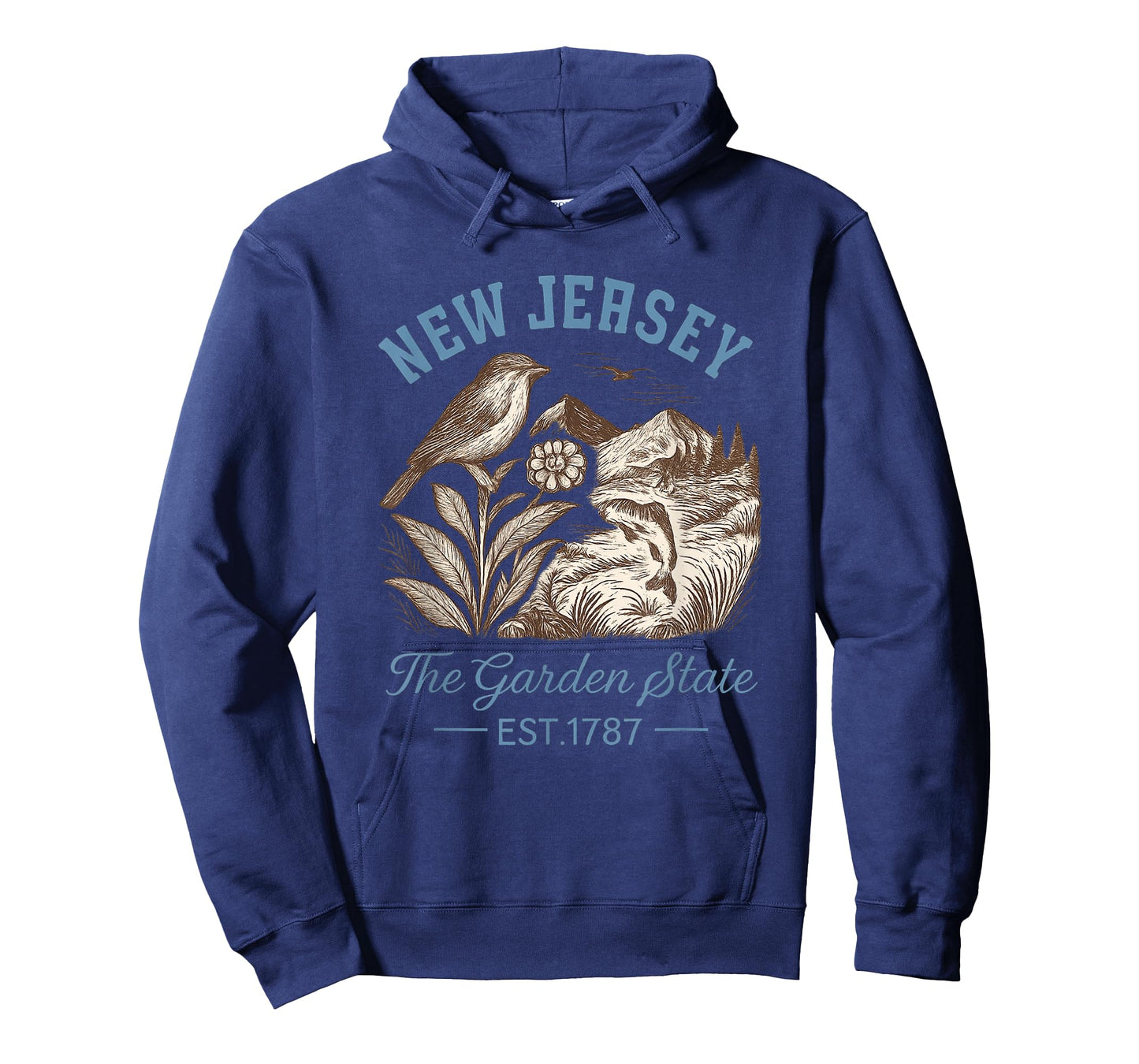 Vintage New Jersey The Garden State Tshirt T-Shirt