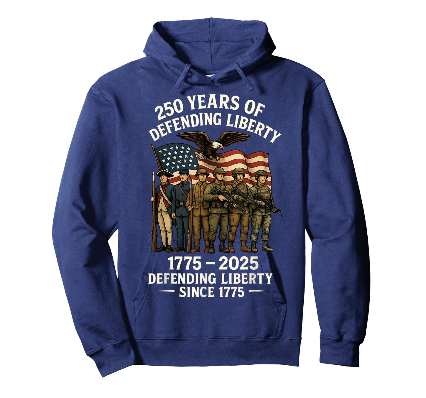 Patriotic USA Army Us Military Parade 250th Anniversary 2025 T-Shirt