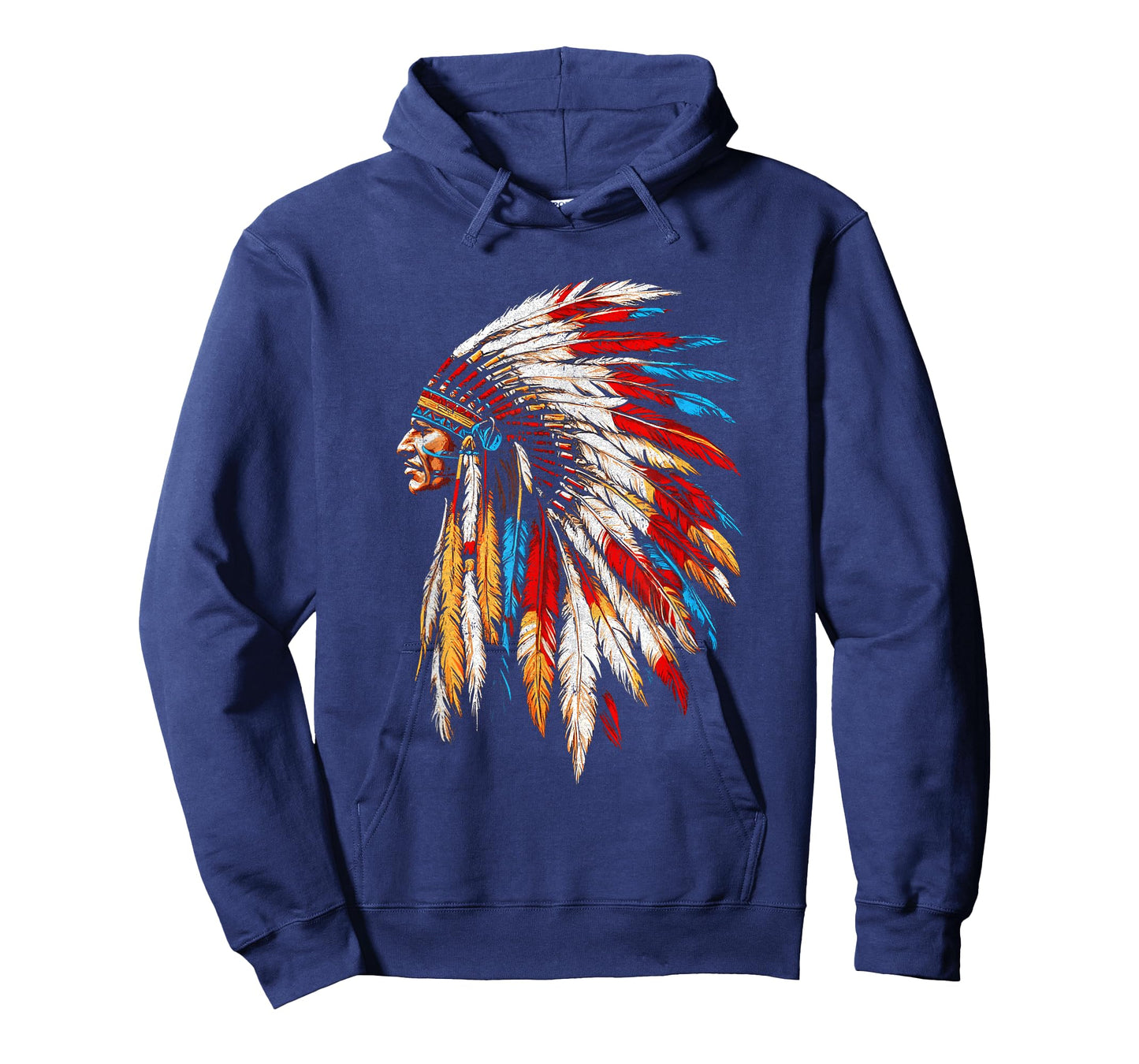 Native American Indian Headdress Graphic Day Men Women T-Shirt