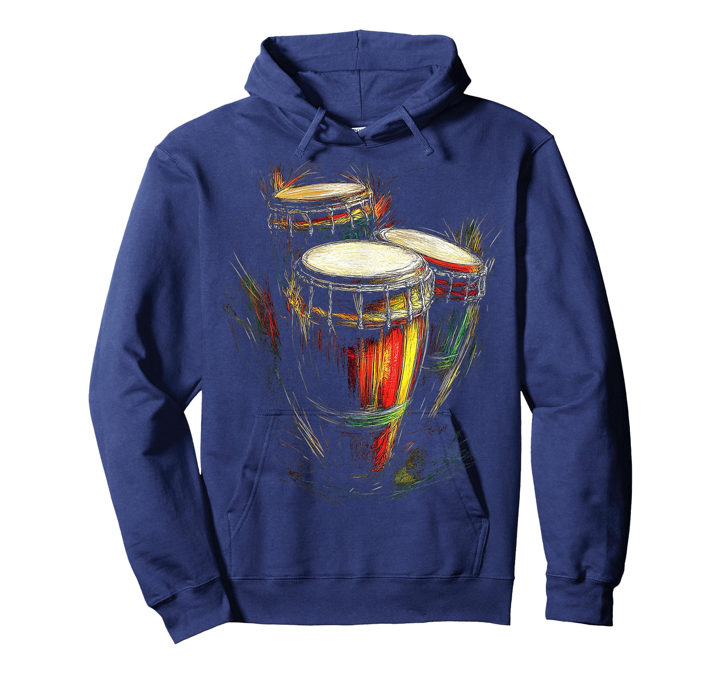 Congas Music Instrument Motif Artwork Congas T-Shirt