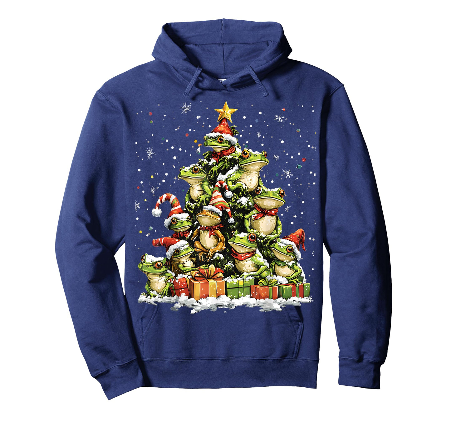 Frog Christmas Tree Ornament Decor Xmas T-Shirt