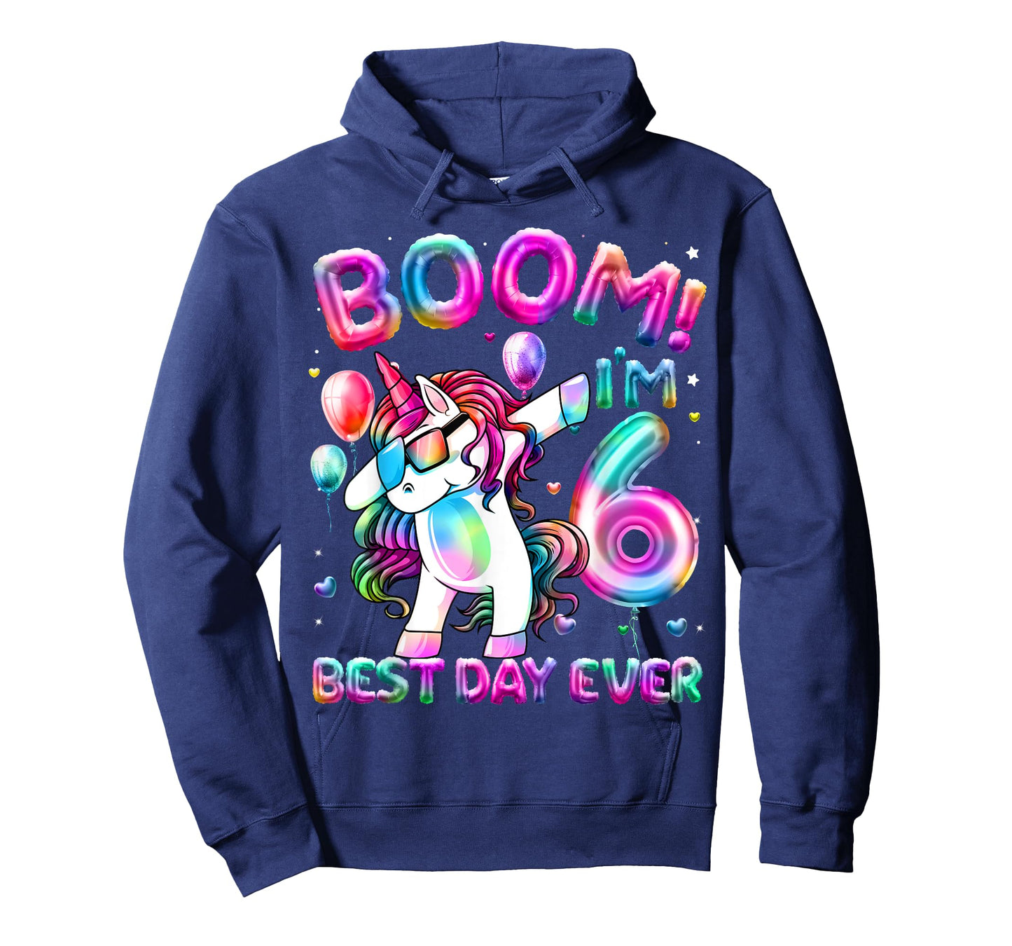 6 Years Old Dabbing Unicorn Gifts 6th Birthday Girl Party T-Shirt