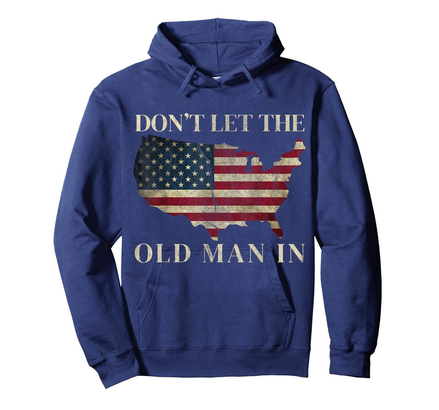 Don't Let The Old Man In Vintage American flag T-Shirt