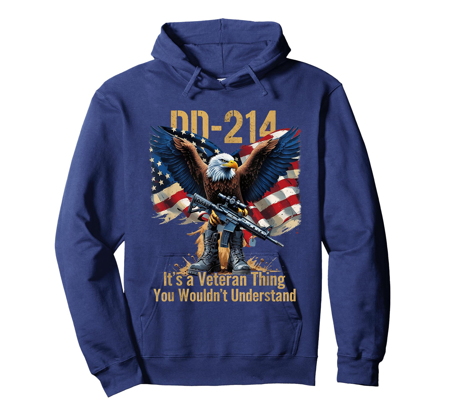 It's A Veteran Thing US Flag Retired Eagle Army T-Shirt