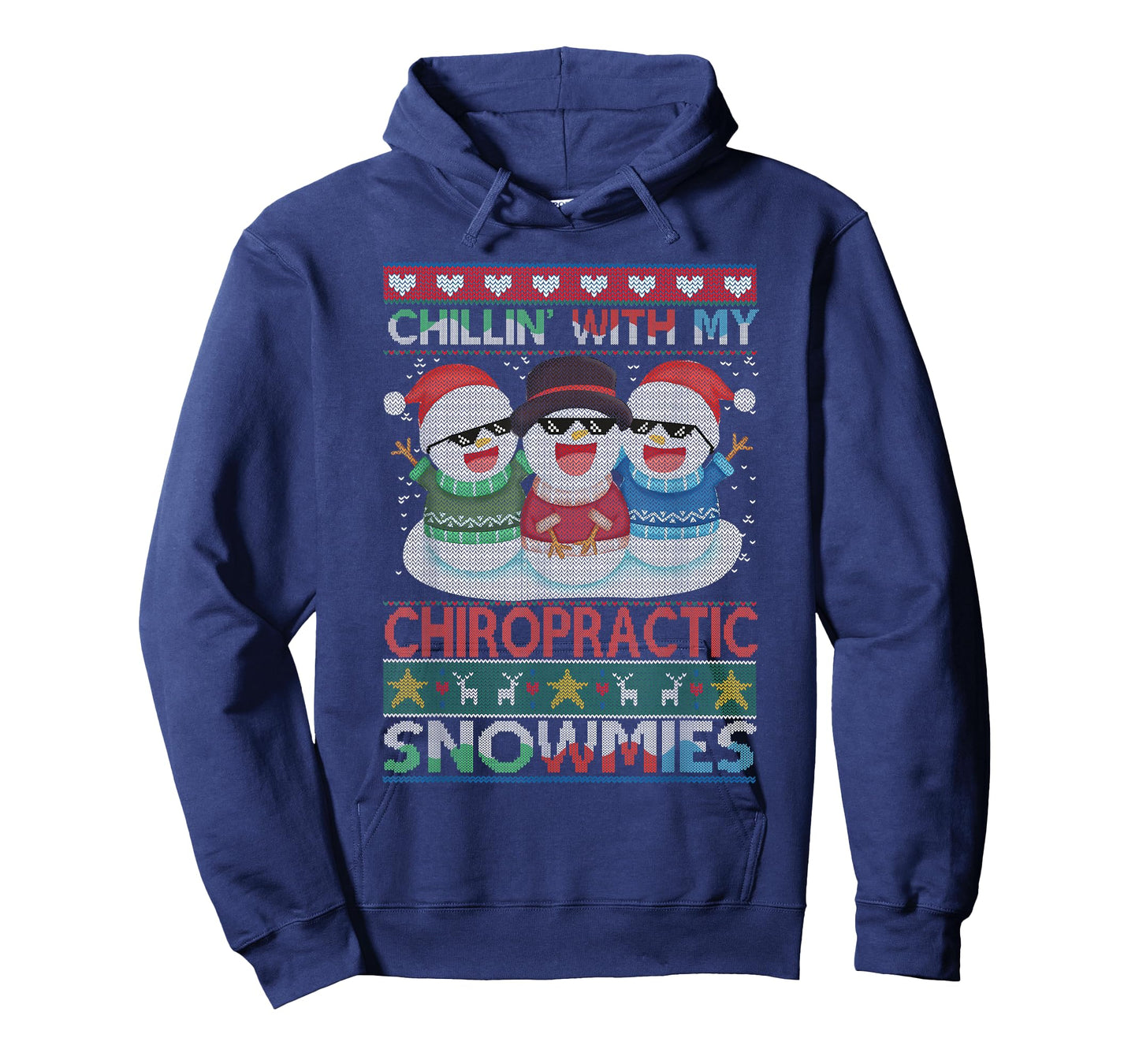 Chillin with my Chiropractic Snowmies Chiropractor Christmas T-Shirt