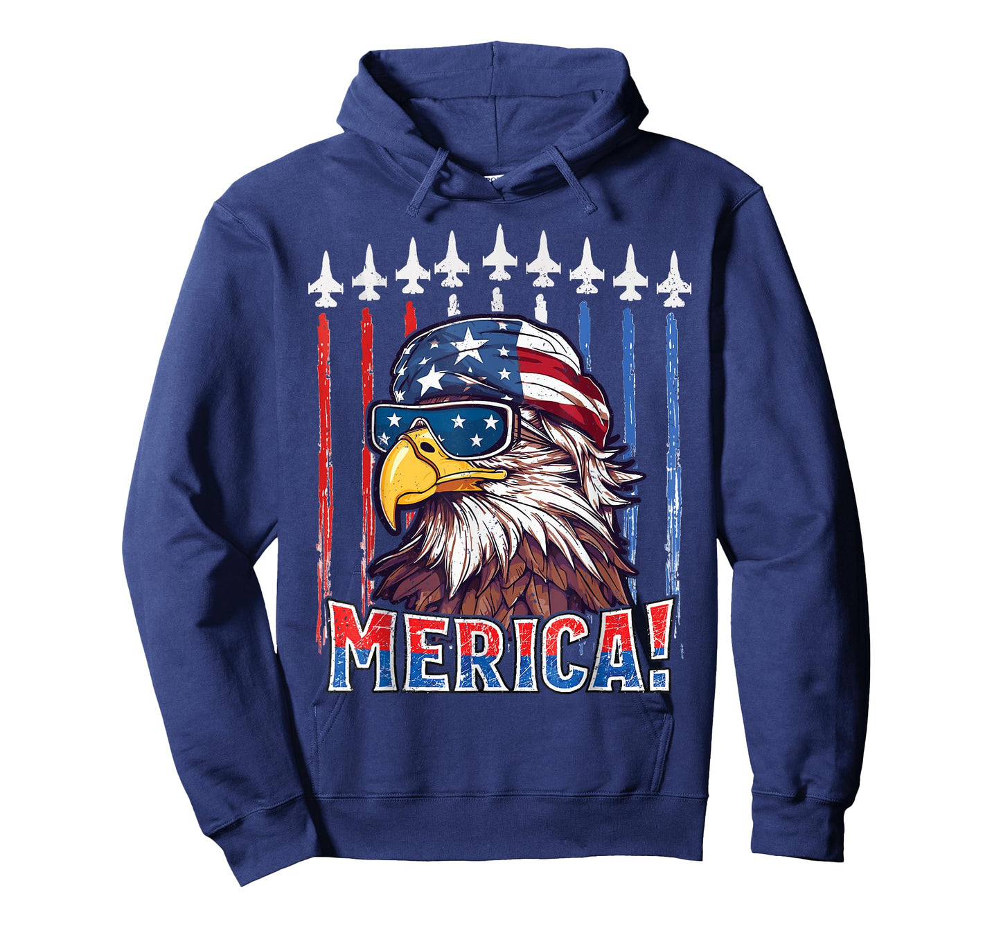 Merica Eagle 4th of july Patriotic freedom Eagle mullet T-Shirt