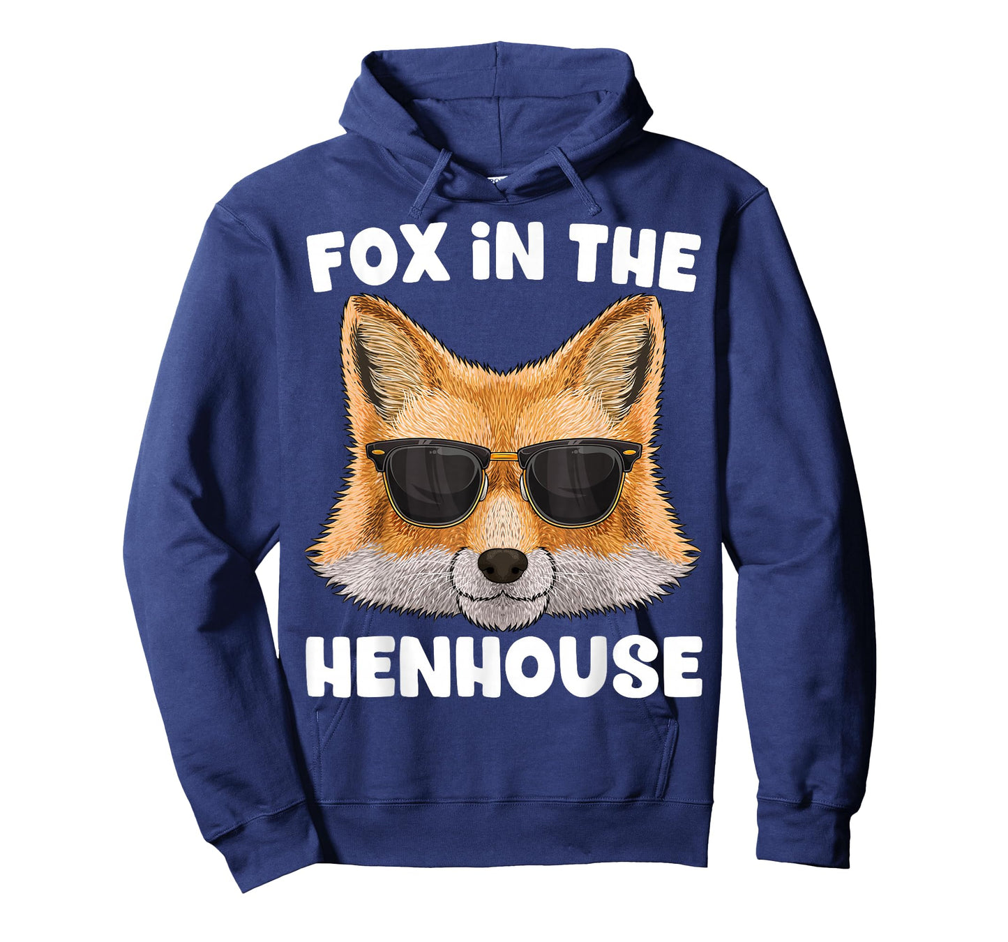 Fox In The Henhouse Funny Cute Fox Pun Don't Care Sarcastic T-Shirt