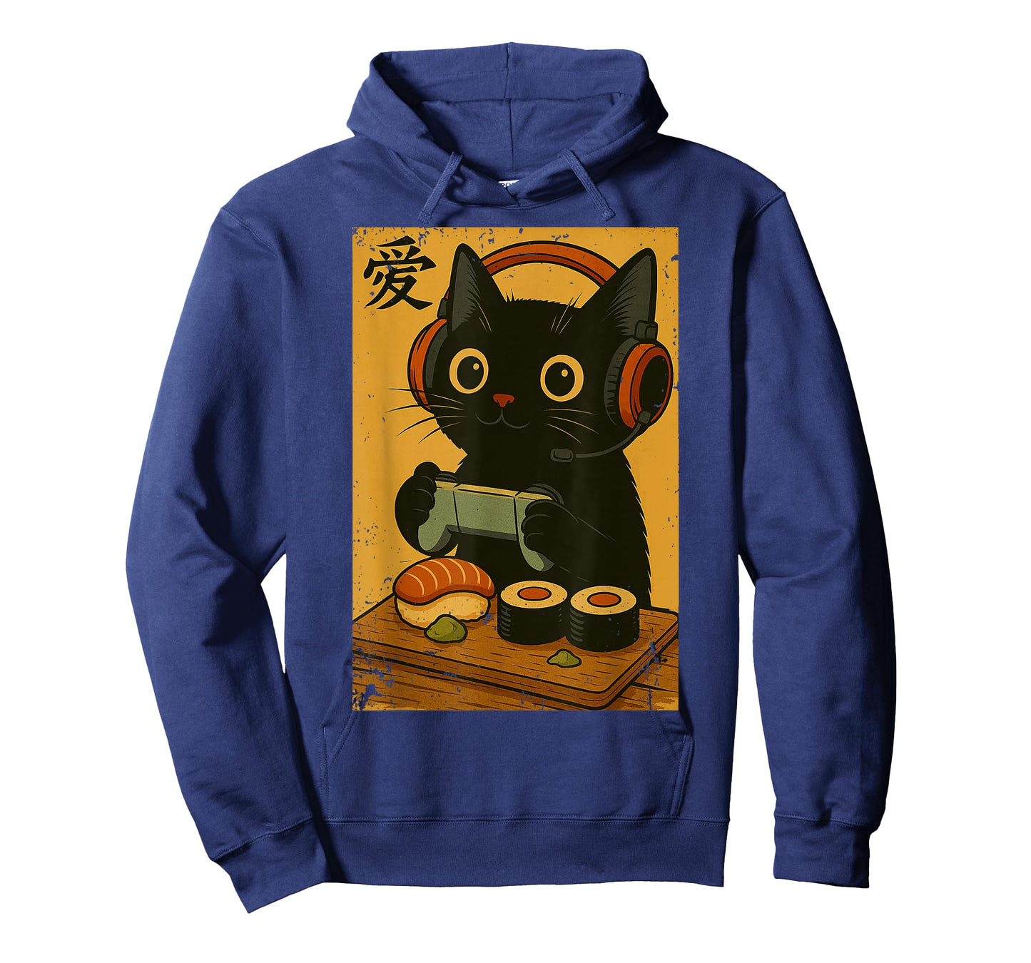 Cute Kawaii Gamer Cat Funny Retro Japanese Cat Gaming T-Shirt