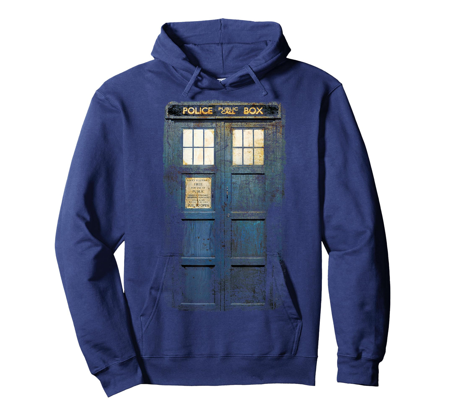 Cosplay Tardis Distressed Time-Traveller Sci-Fan T-Shirt