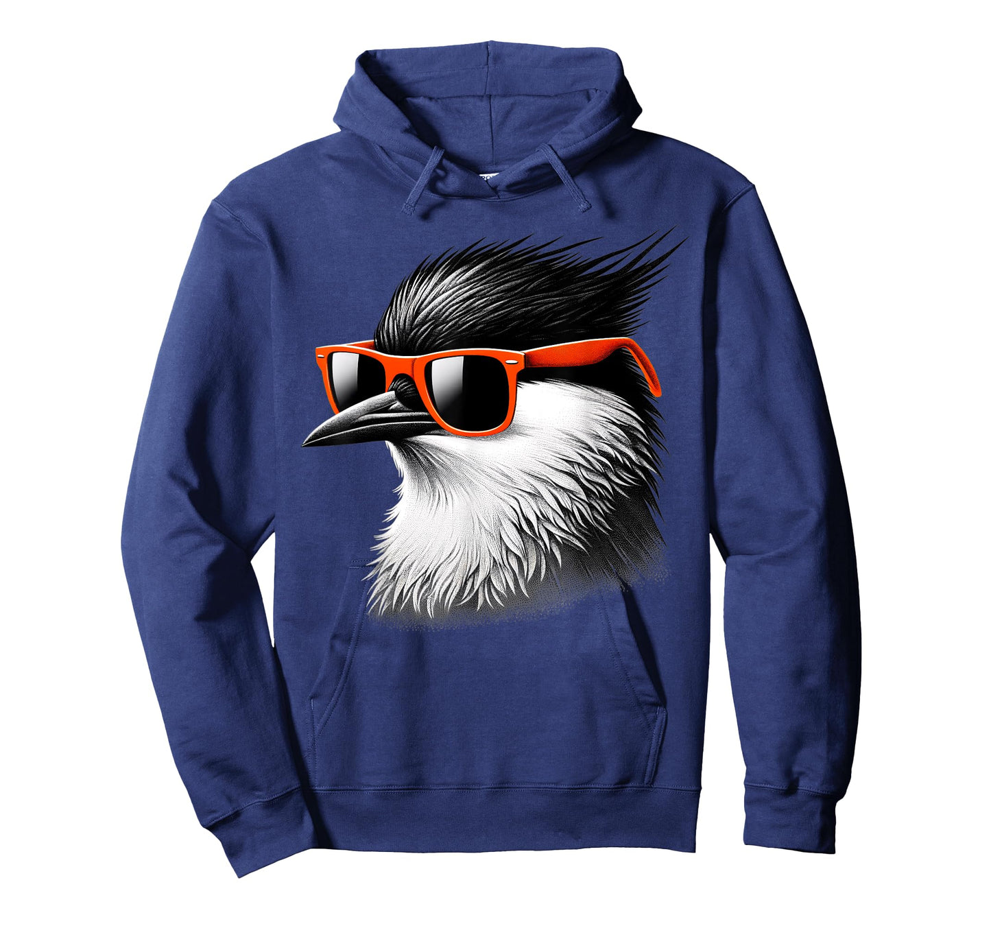 Cool Tern Bird Wearing Sunglasses Graphic Art T-Shirt