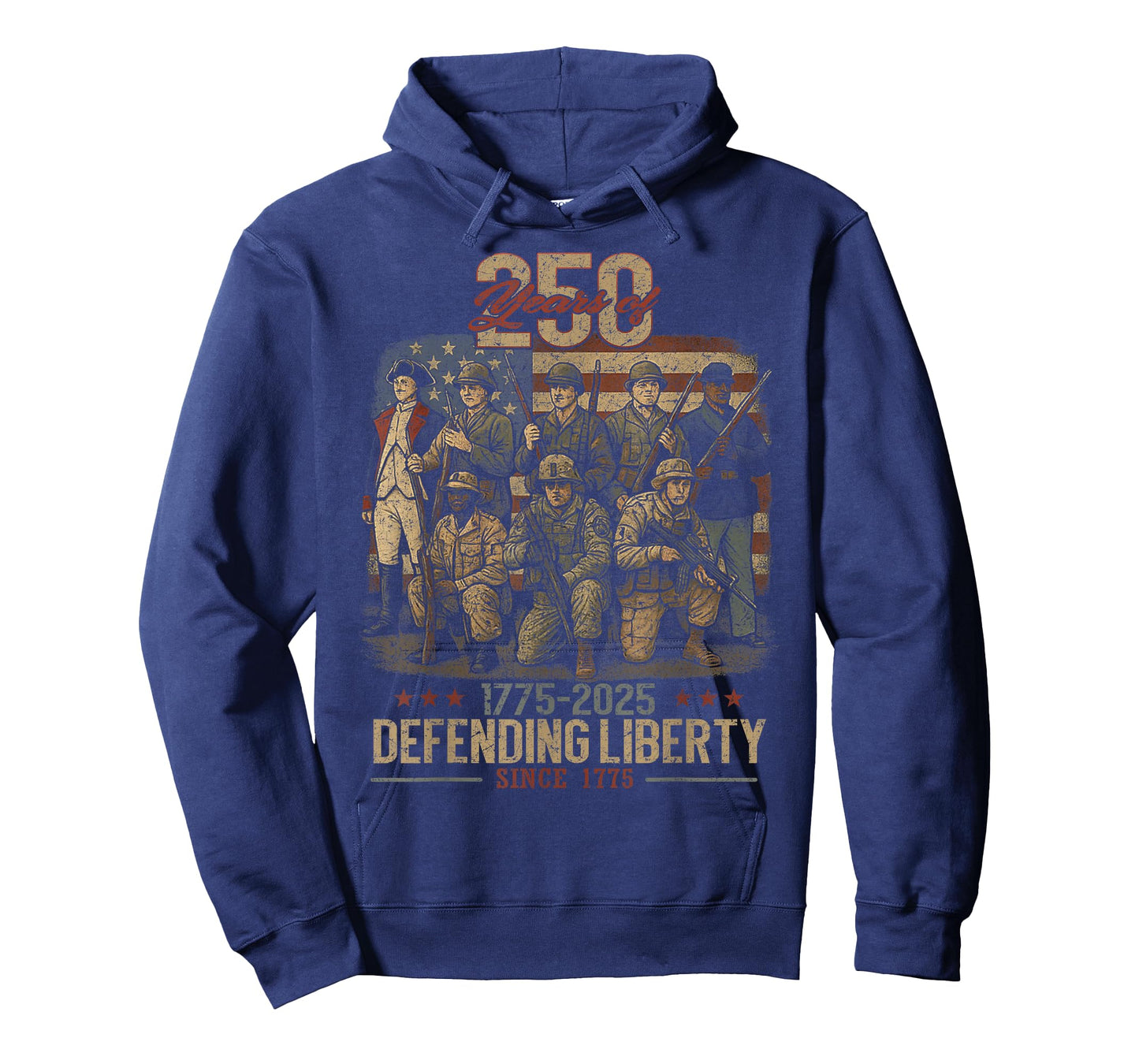 Patriotic USA Army Us Military Parade 250th Anniversary 2025 T-Shirt